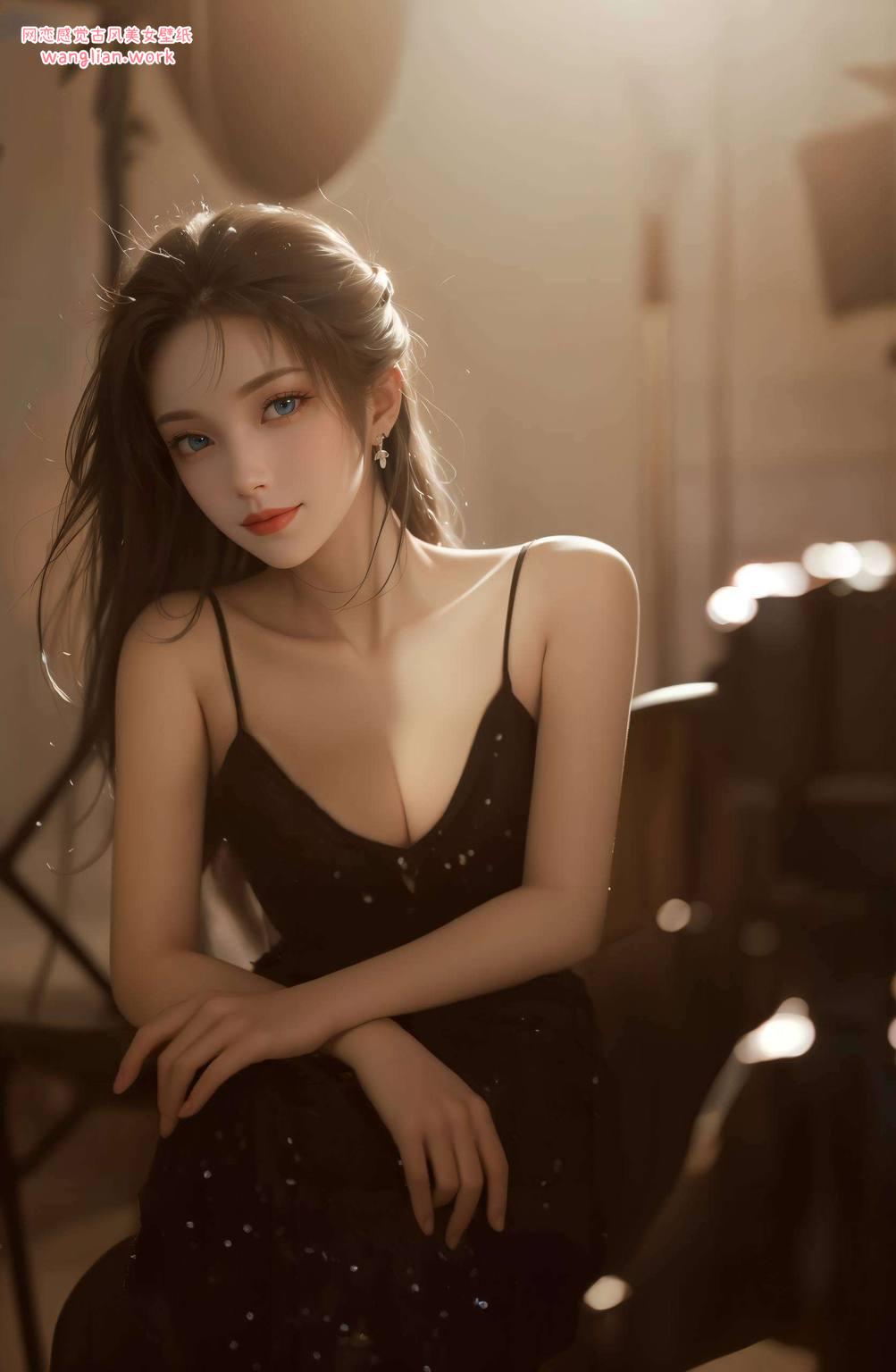 灵动中带着一丝机械的未来感神秘的天狐仙子