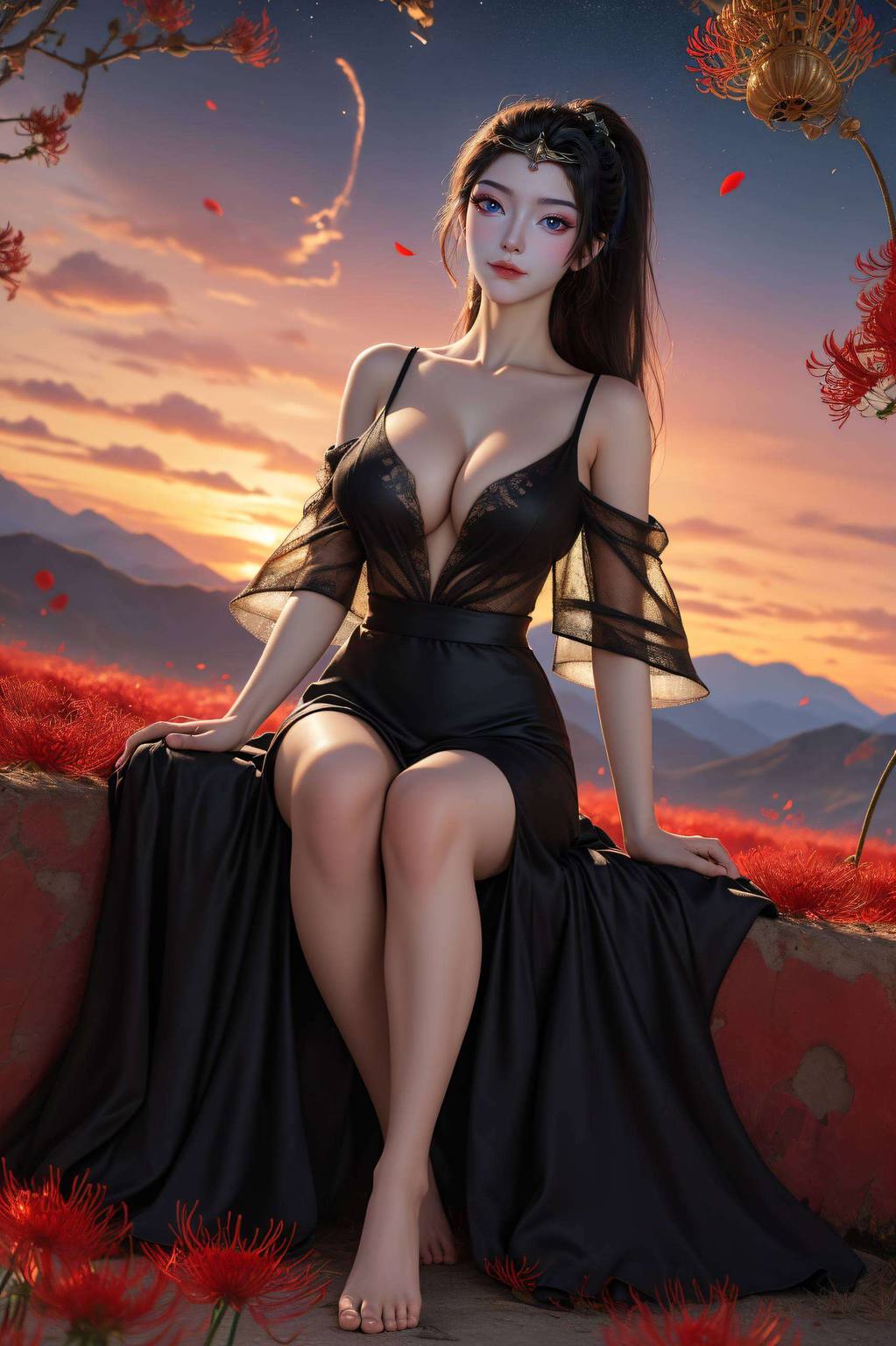 彰显着力量与美的完美结合为你的桌面增添一份独特的动漫韵味