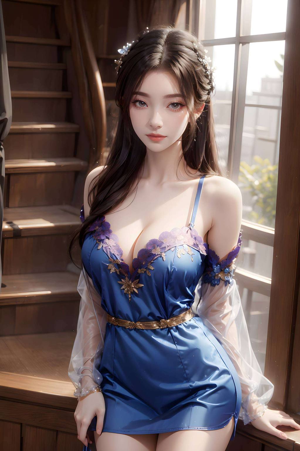 让你沉浸于云曦的梦幻世界将梦幻神态素材巧妙拼接