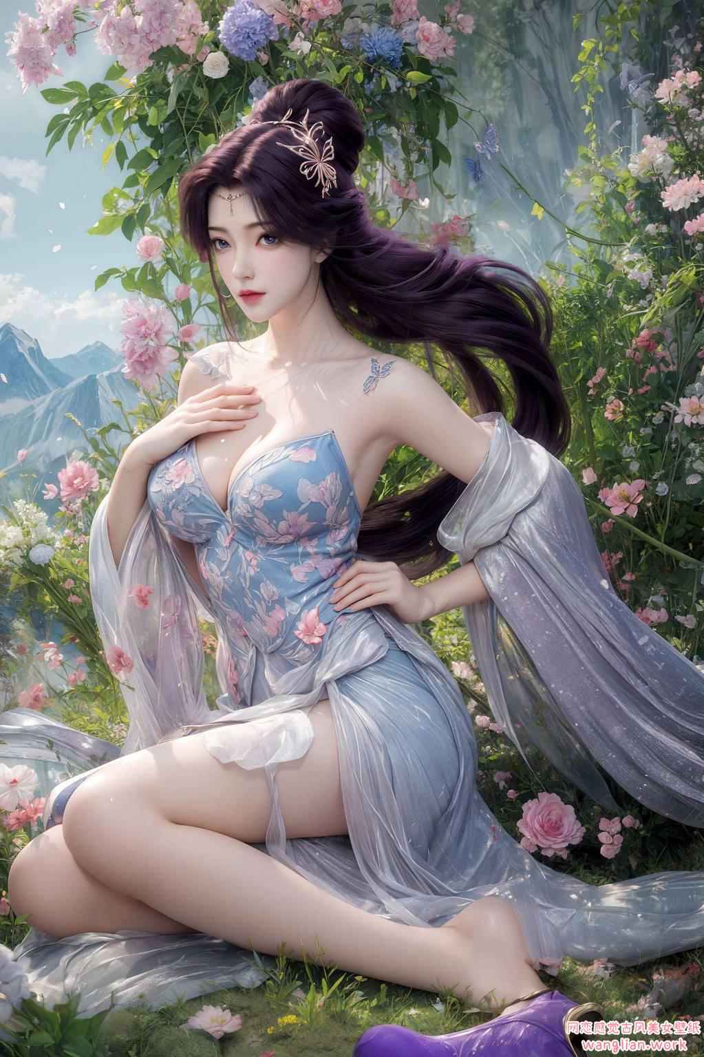 这款融合了AI国漫精髓的波普艺术风格Win10壁纸云曦的形象生动