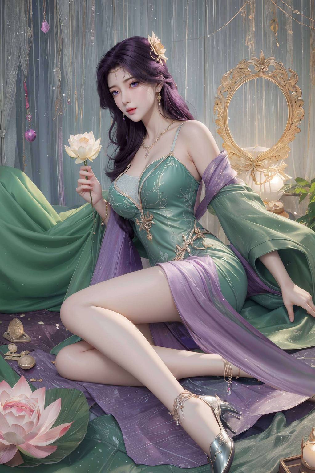 以其独特的对称美感与石昊的相遇