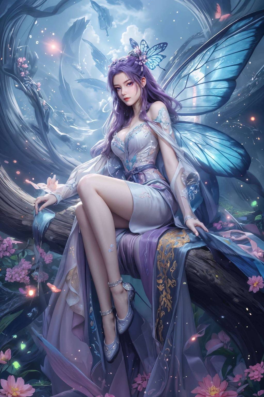 每一帧都是精心绘制带你领略国漫女神云霄的绝美风采