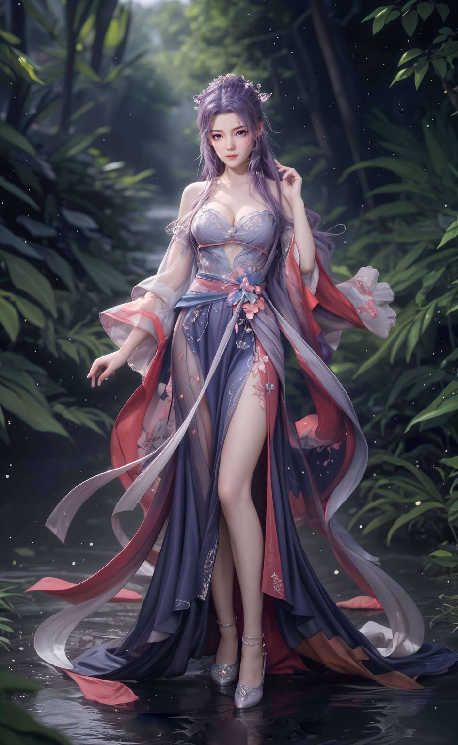 师兄云霄的英姿跃然壁上感受国漫之美
