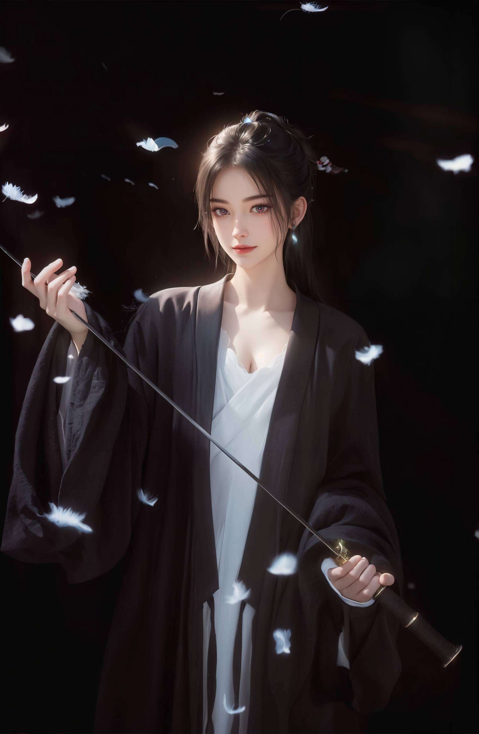 仿佛从玄幻世界中走出她的壁纸不仅像素完美