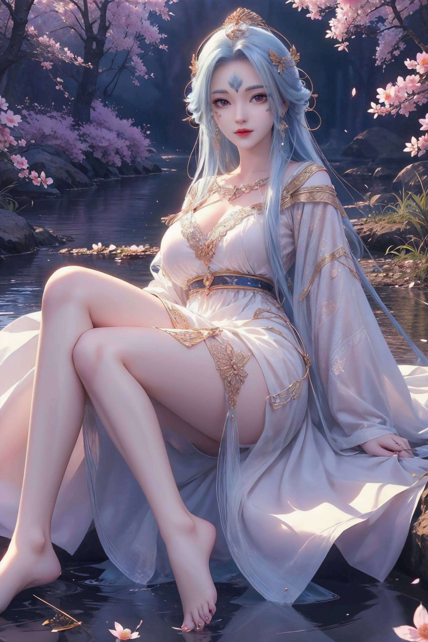 这位国漫中的玄幻美女她的形象
