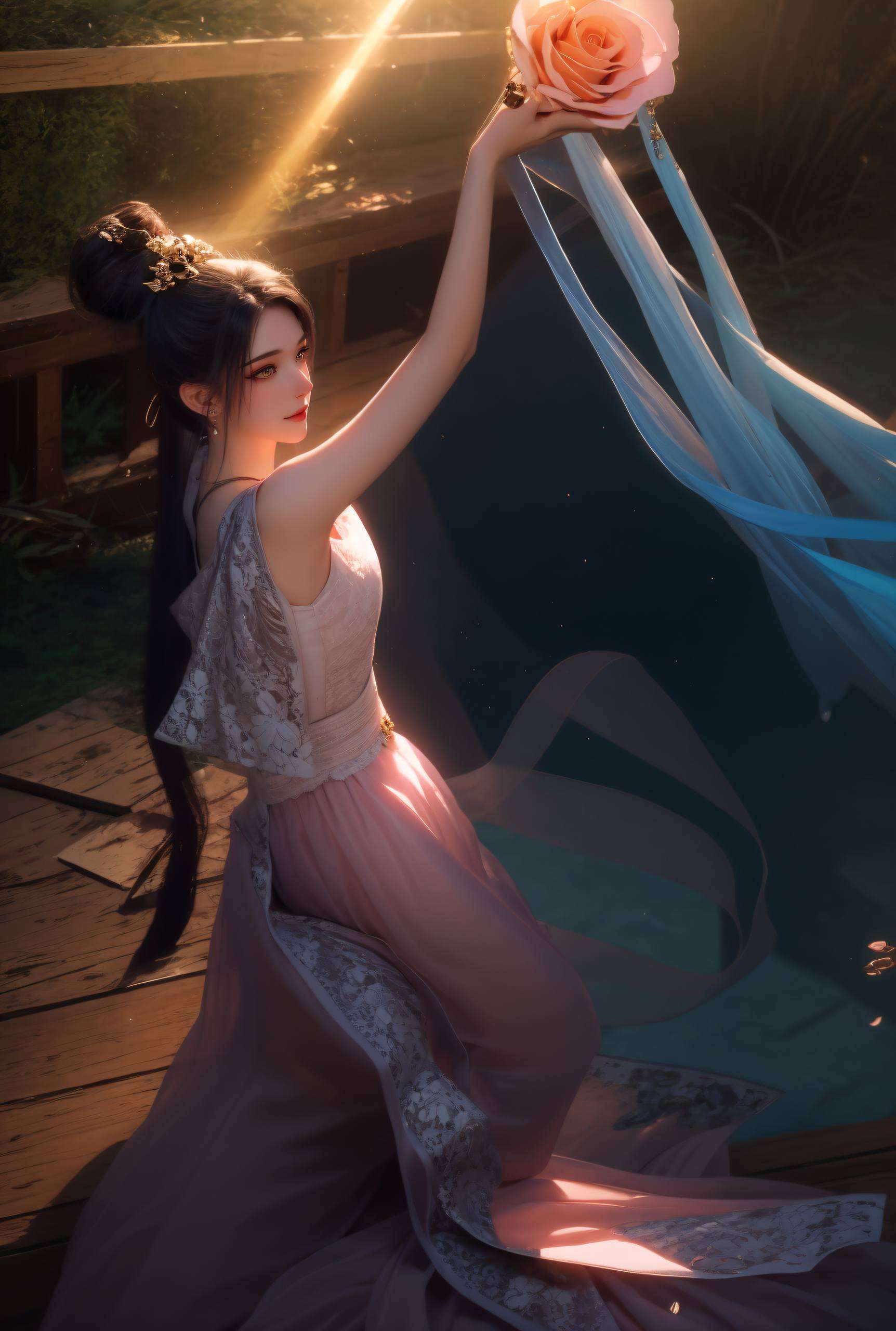玄幻的世界里这位国漫女神