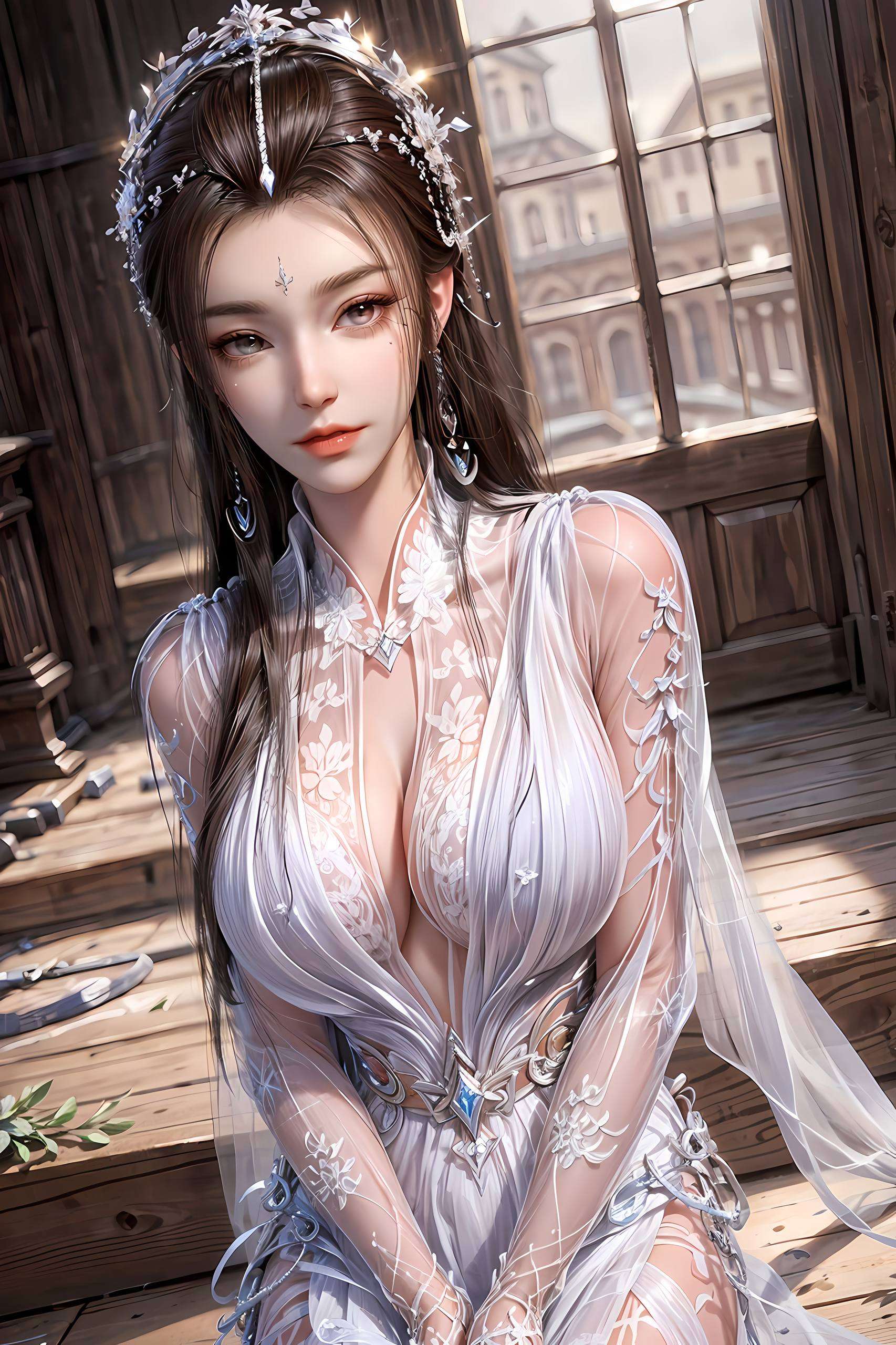 下载她的壁纸更是心灵的触动