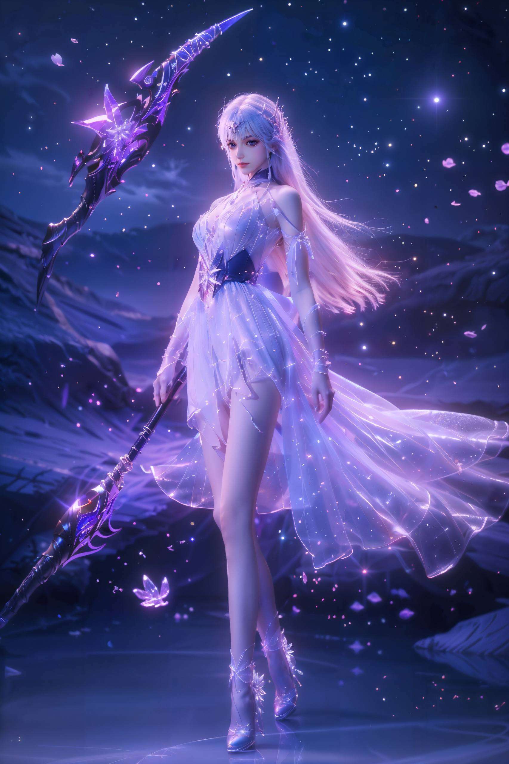 仿佛是从玄幻世界中直接提取出来的完美像素不仅拥有让人一见倾心的绝美容颜