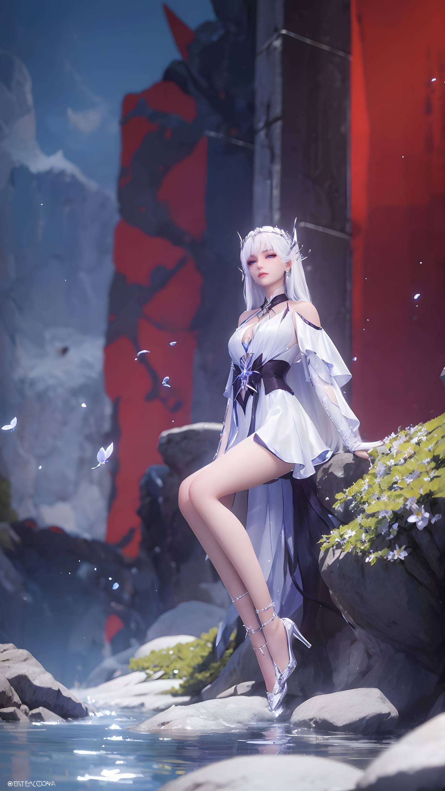 以其绝美的容颜和坚定的眼神他们的壁纸不仅是视觉的盛宴