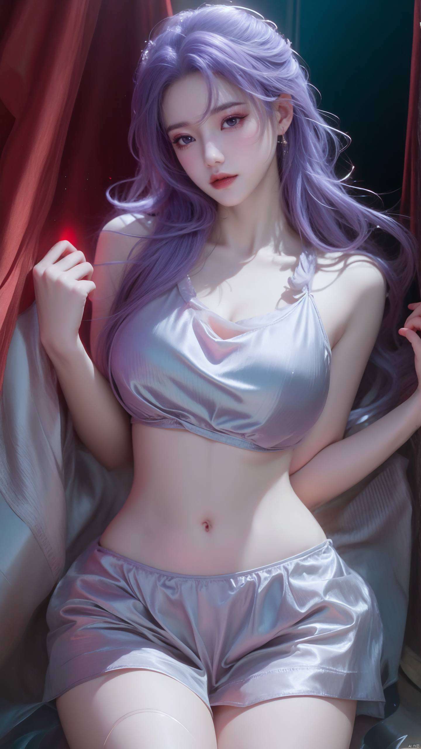 一袭白衣美艳无双