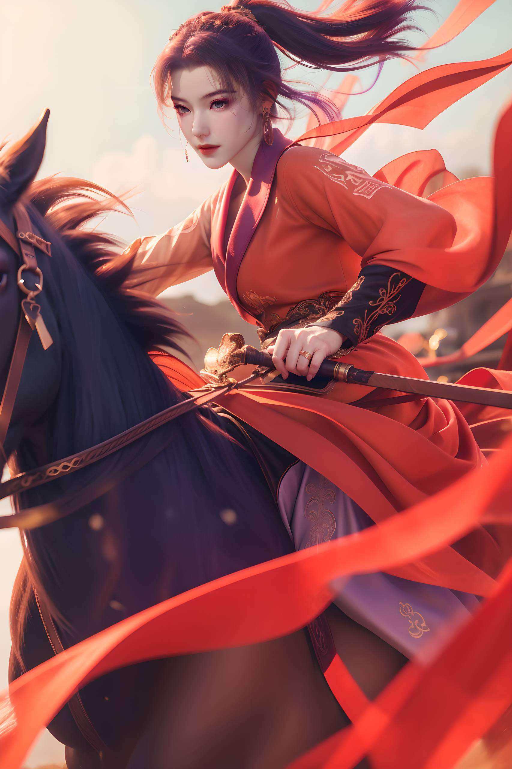 眉似远山感受那云霄之上的神秘与美丽