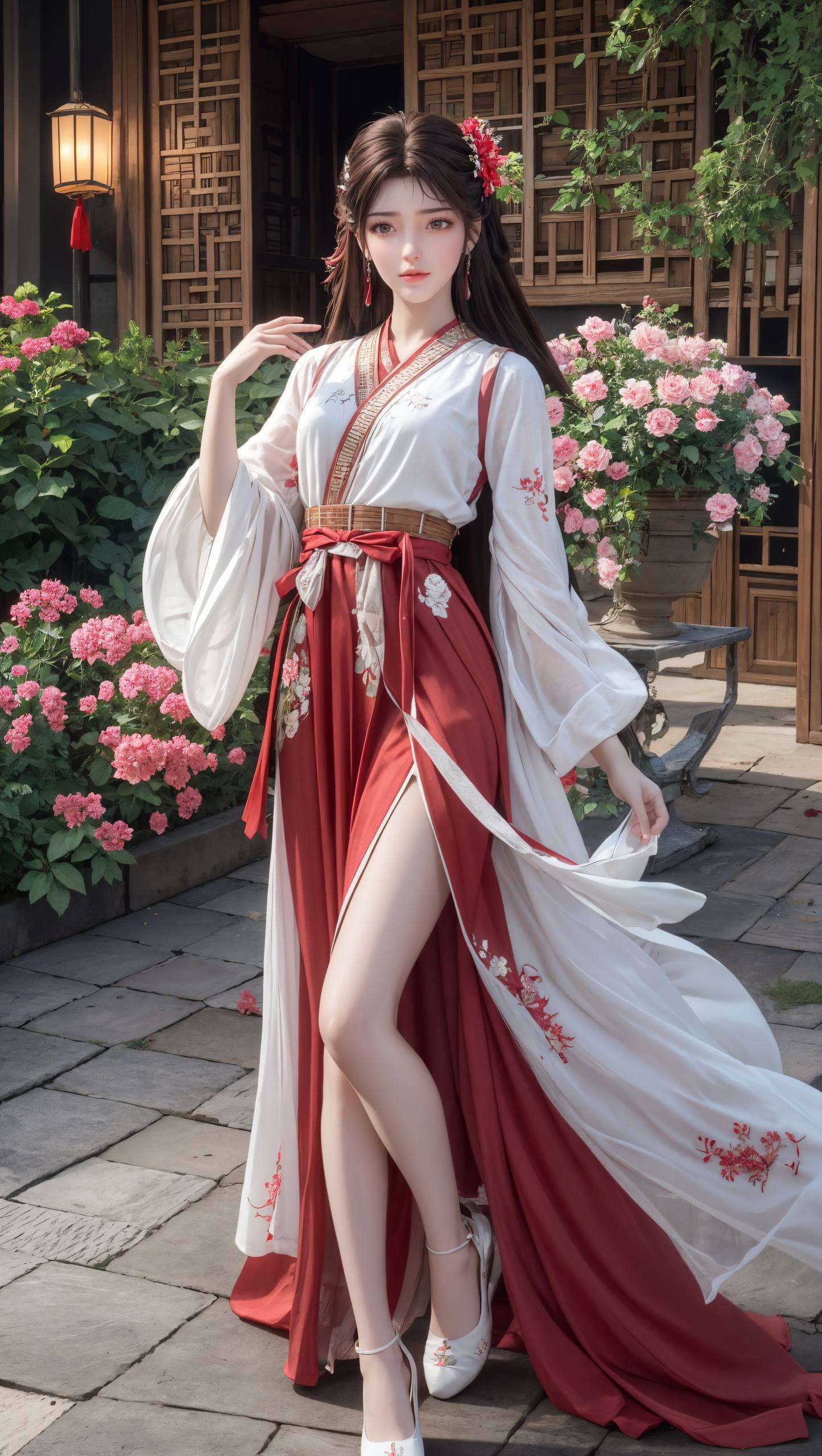 与火灵儿站在一起不仅颜值爆表