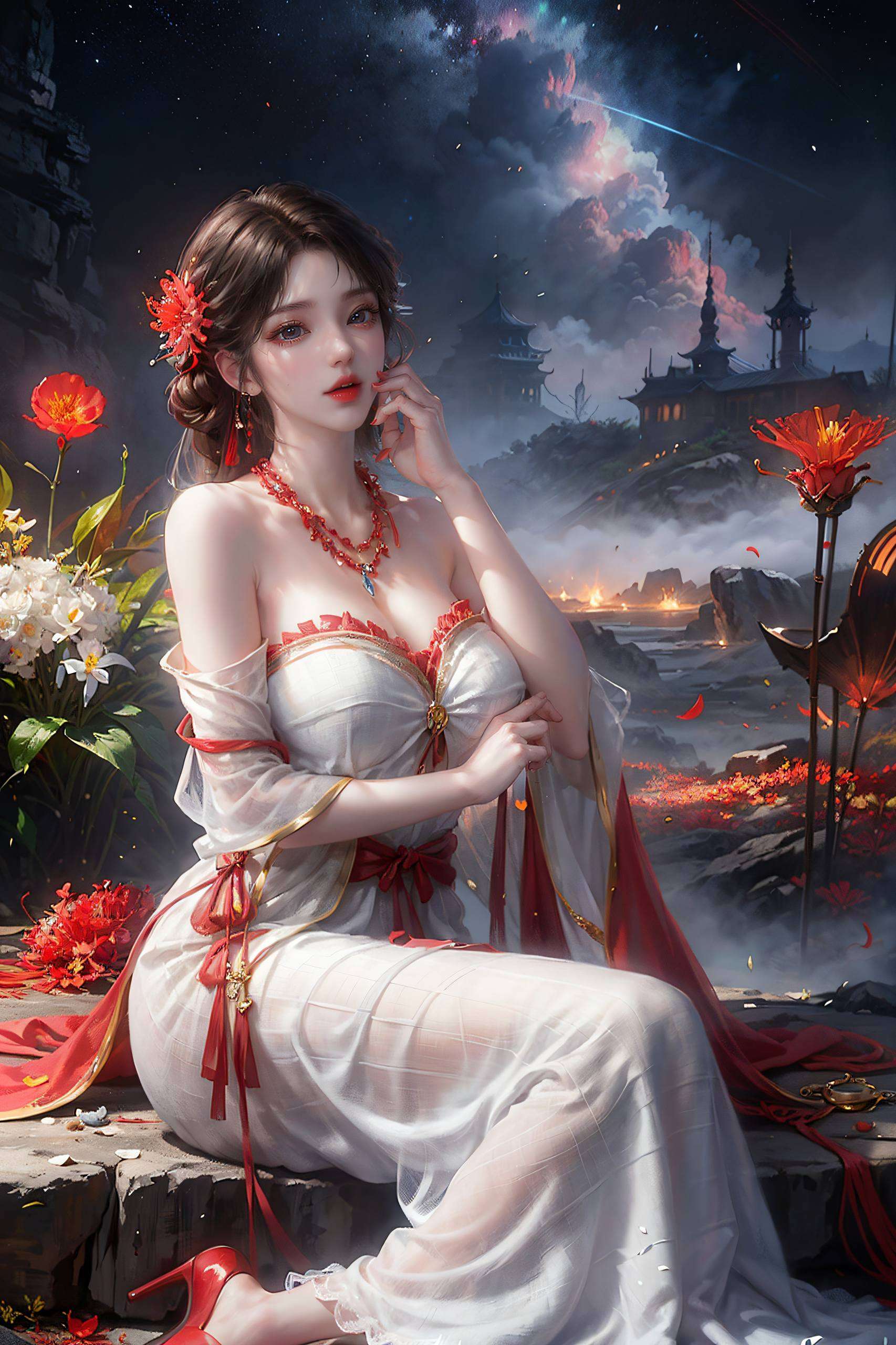 仿佛在说：“看不仅颜值爆表