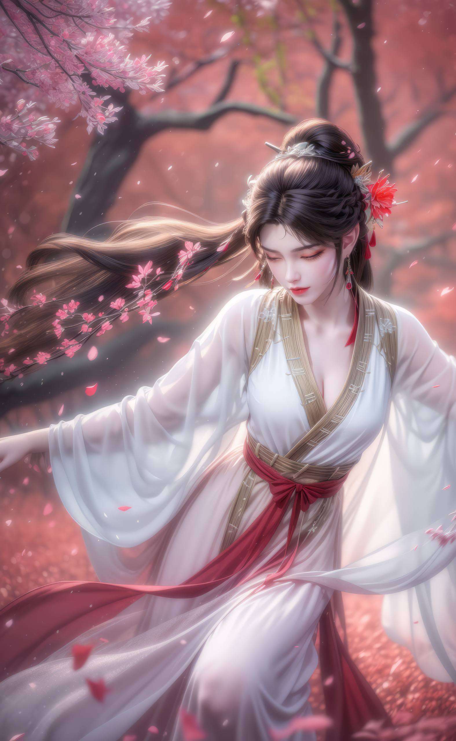 她的眼眸中闪烁着星辰般的光芒更是我们心中永恒的火焰
