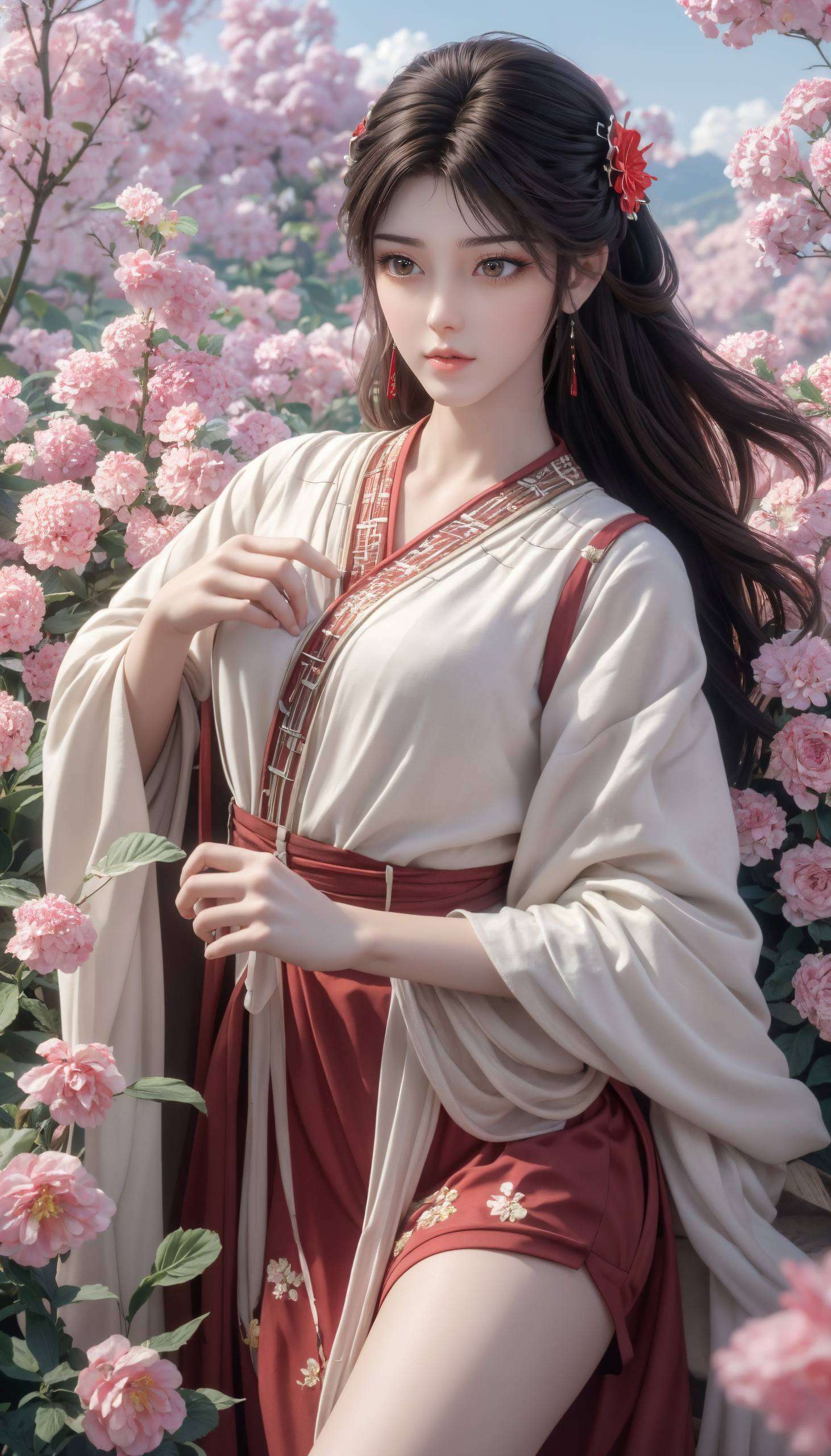 她的每一帧画面都捕捉了那份独特的魅力热情而神秘