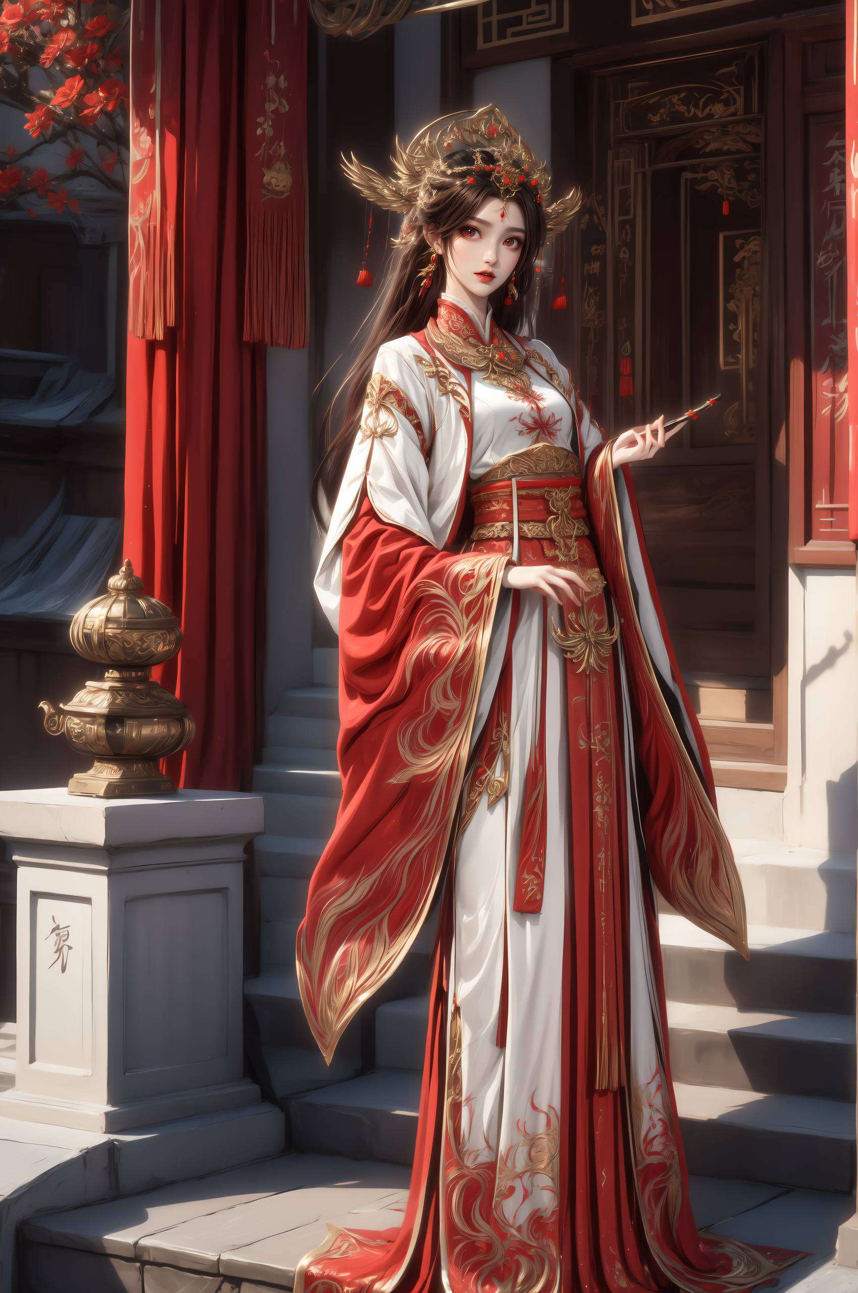 火灵儿的壁纸都能带来一股清新的玄幻风她的形象不仅在动漫中熠熠生辉