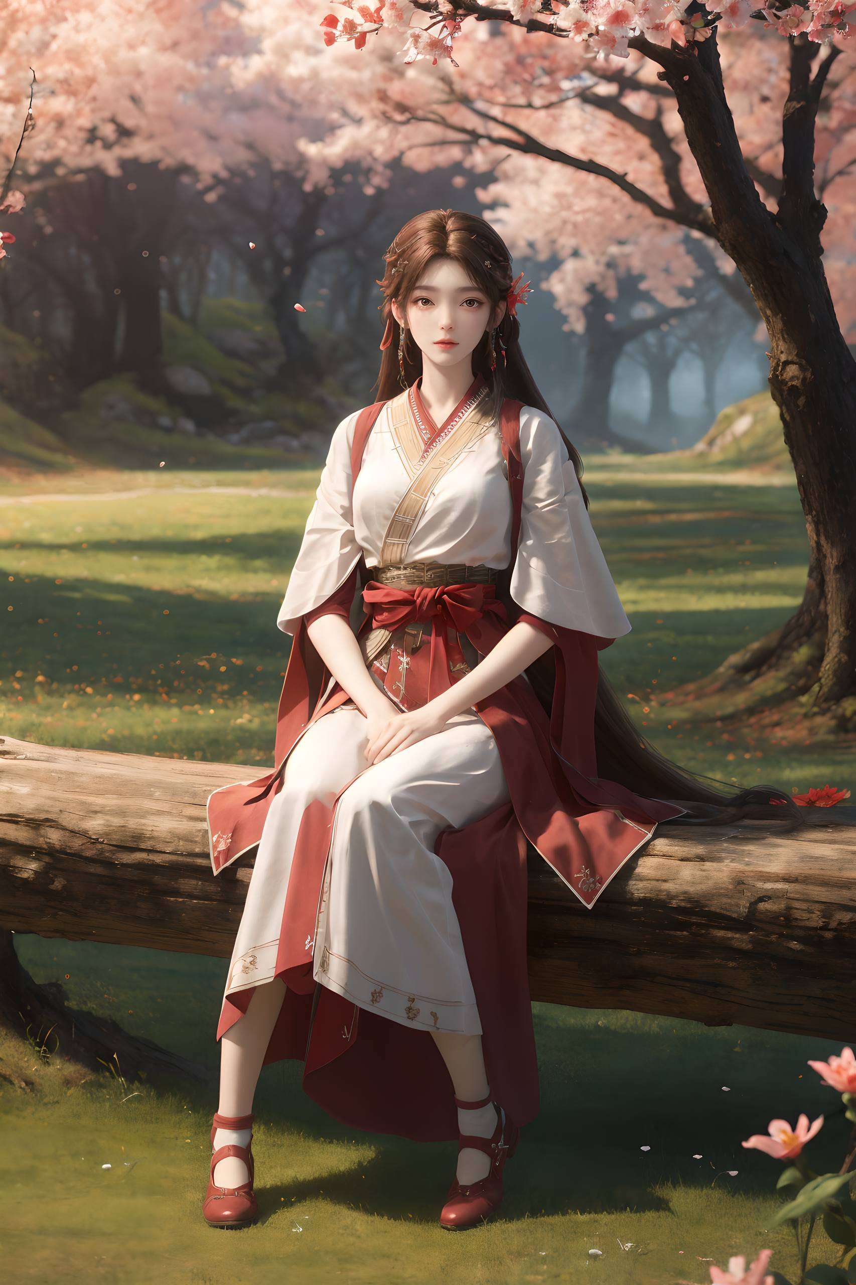 成为了无数粉丝心中的梦幻角色以她那灵动的双眸和飘逸的长发