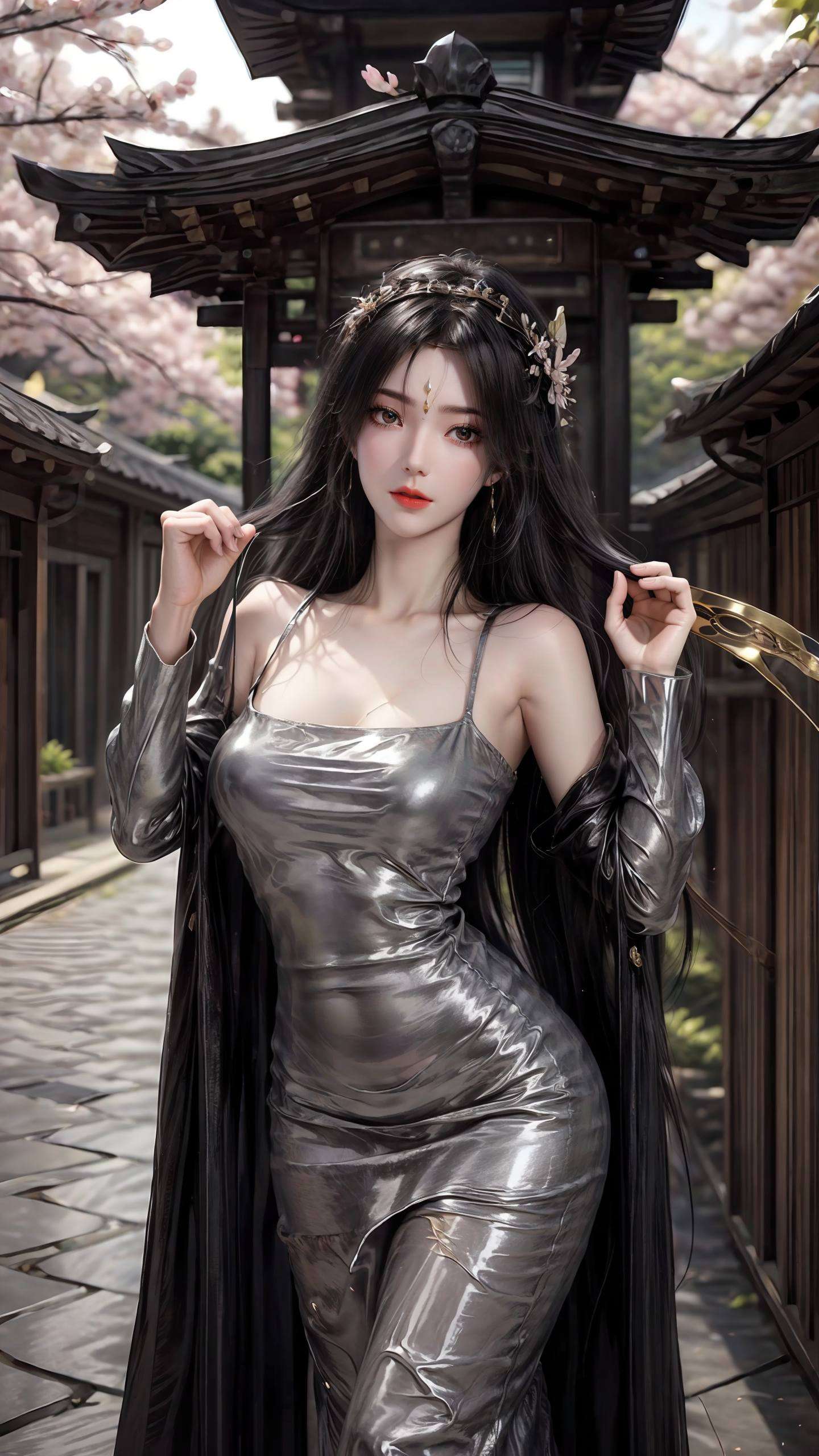 柳神壁纸全面屏还自带仙气飘飘的特效
