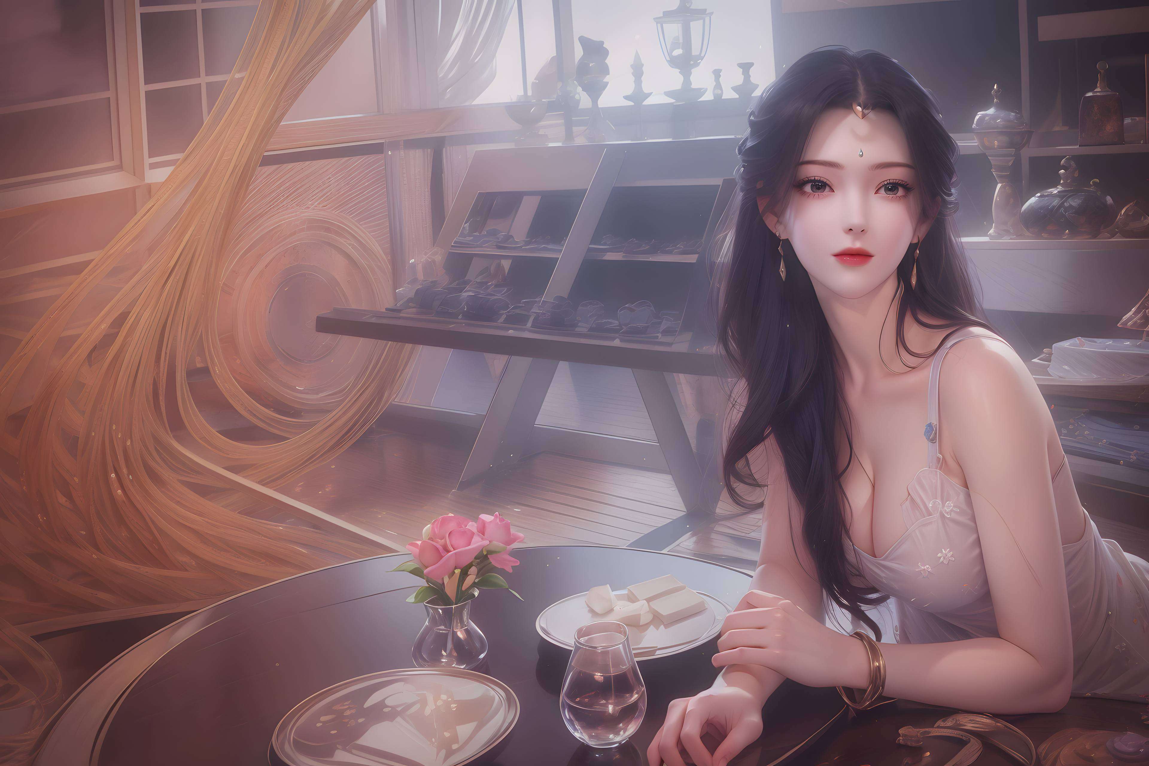 无论是平板还是手机成为了无数粉丝心中的国漫女神