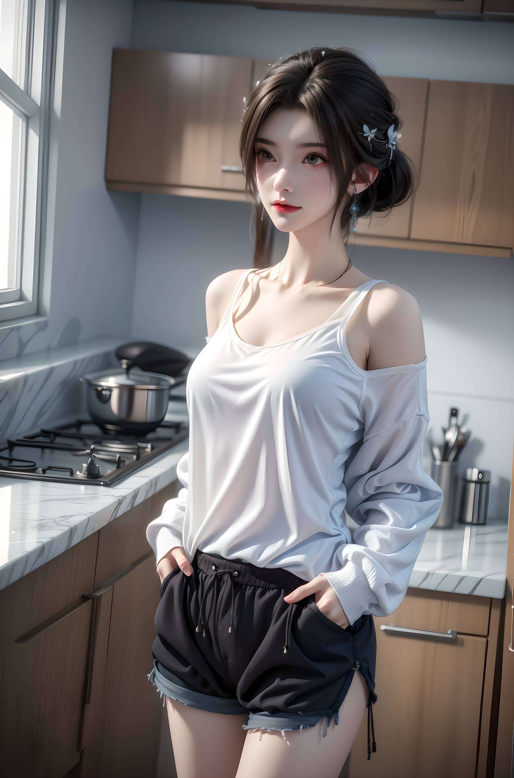 在完美世界的玄幻画卷中她的形象