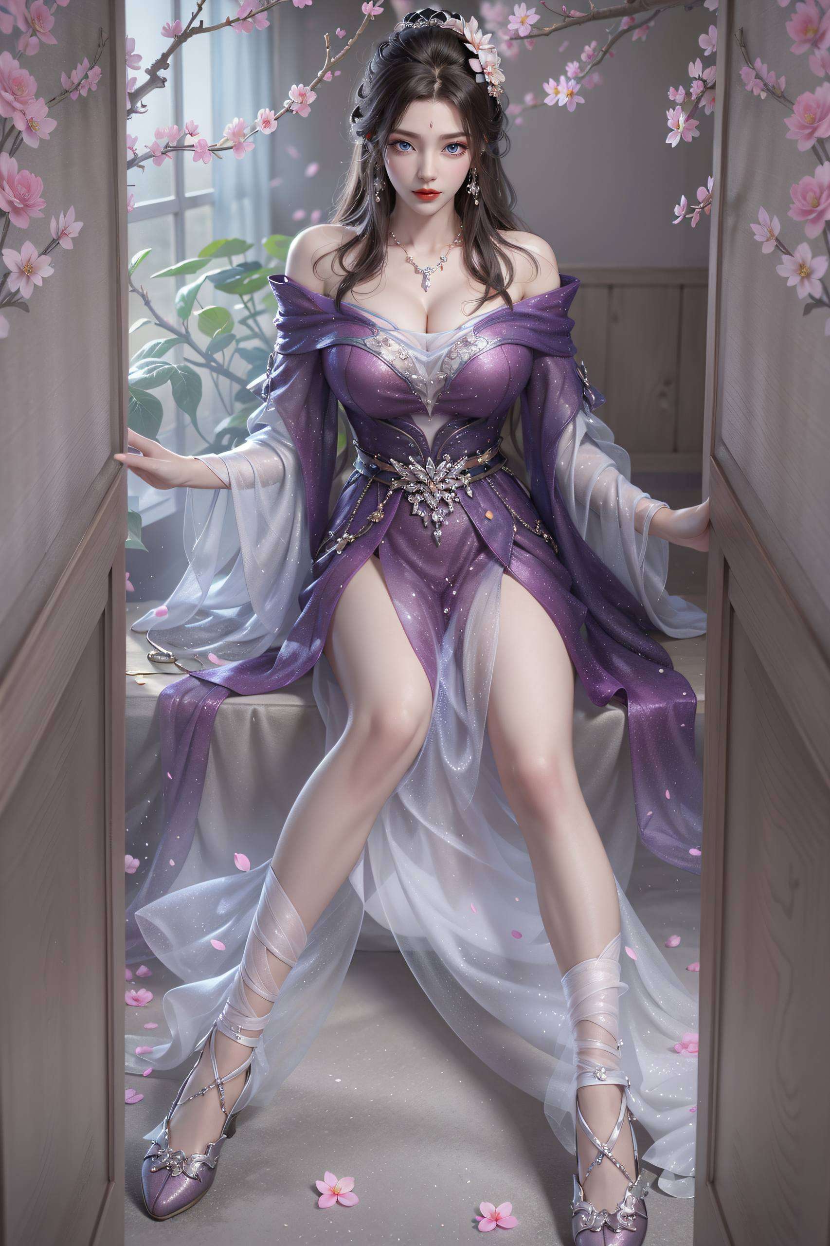 如梦似幻每一帧都捕捉了她那国漫女神的绝美瞬间