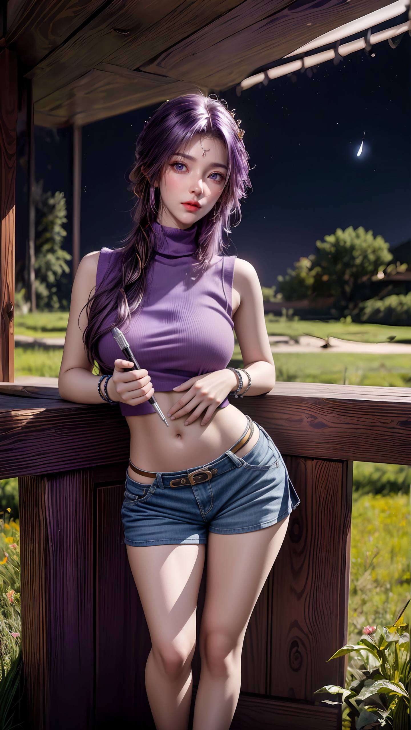 她的微笑每一帧都是艺术的完美呈现