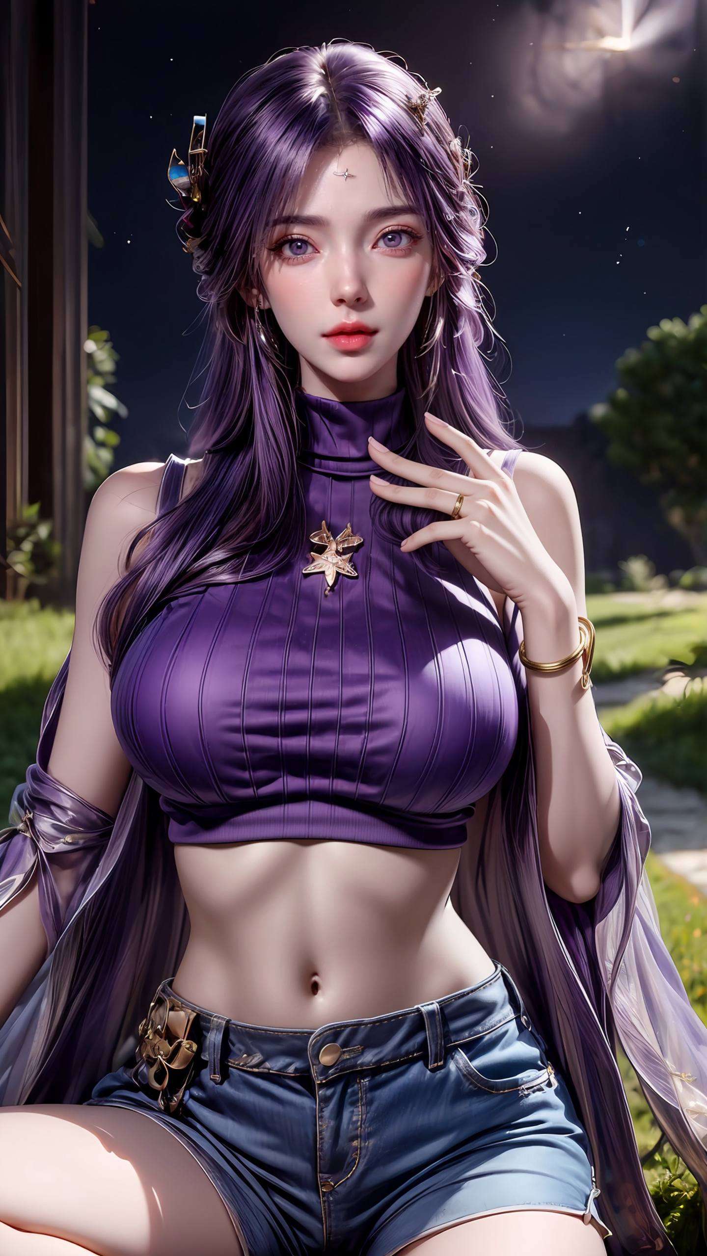 她的微笑永恒如画