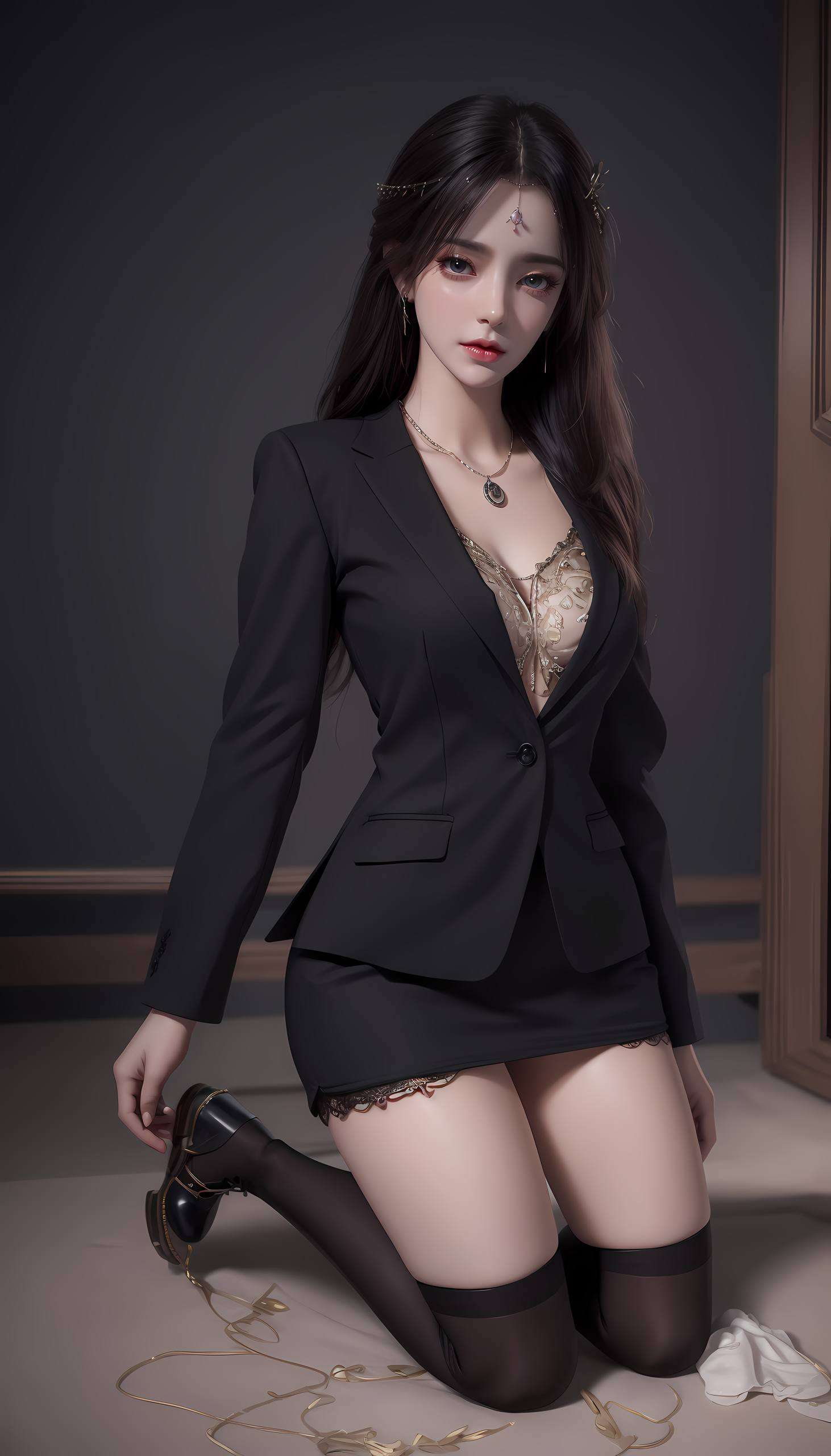 嘴角微微上扬时而舞剑如风