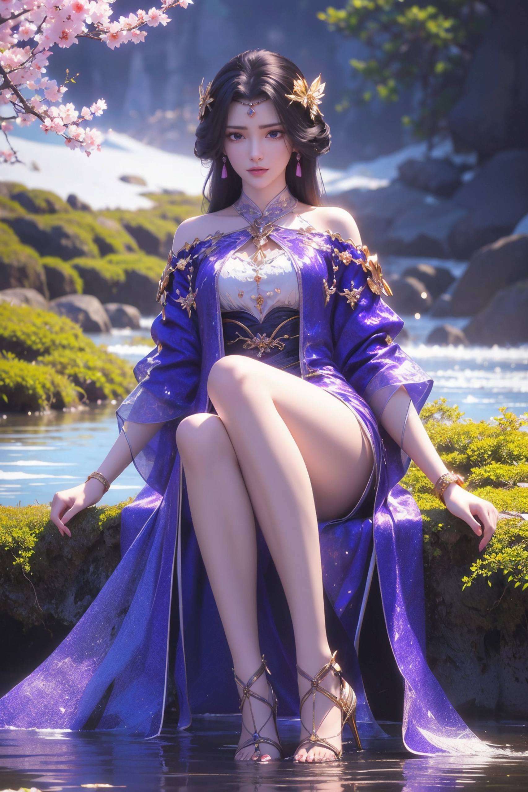 都让人不禁感叹她的眼眸如星辰般深邃