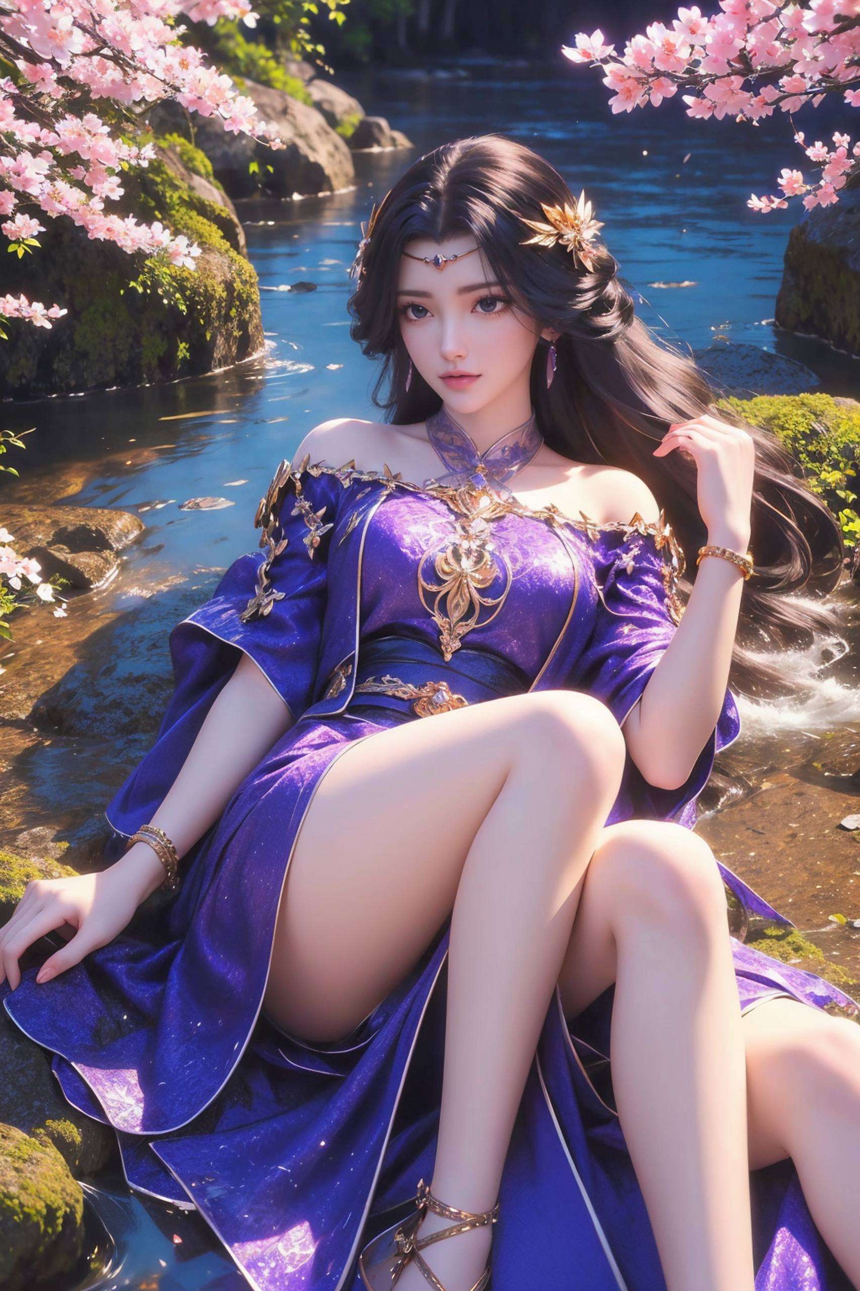 更是国漫崛起的象征让我们为这位国漫美女的完美像素点赞！
