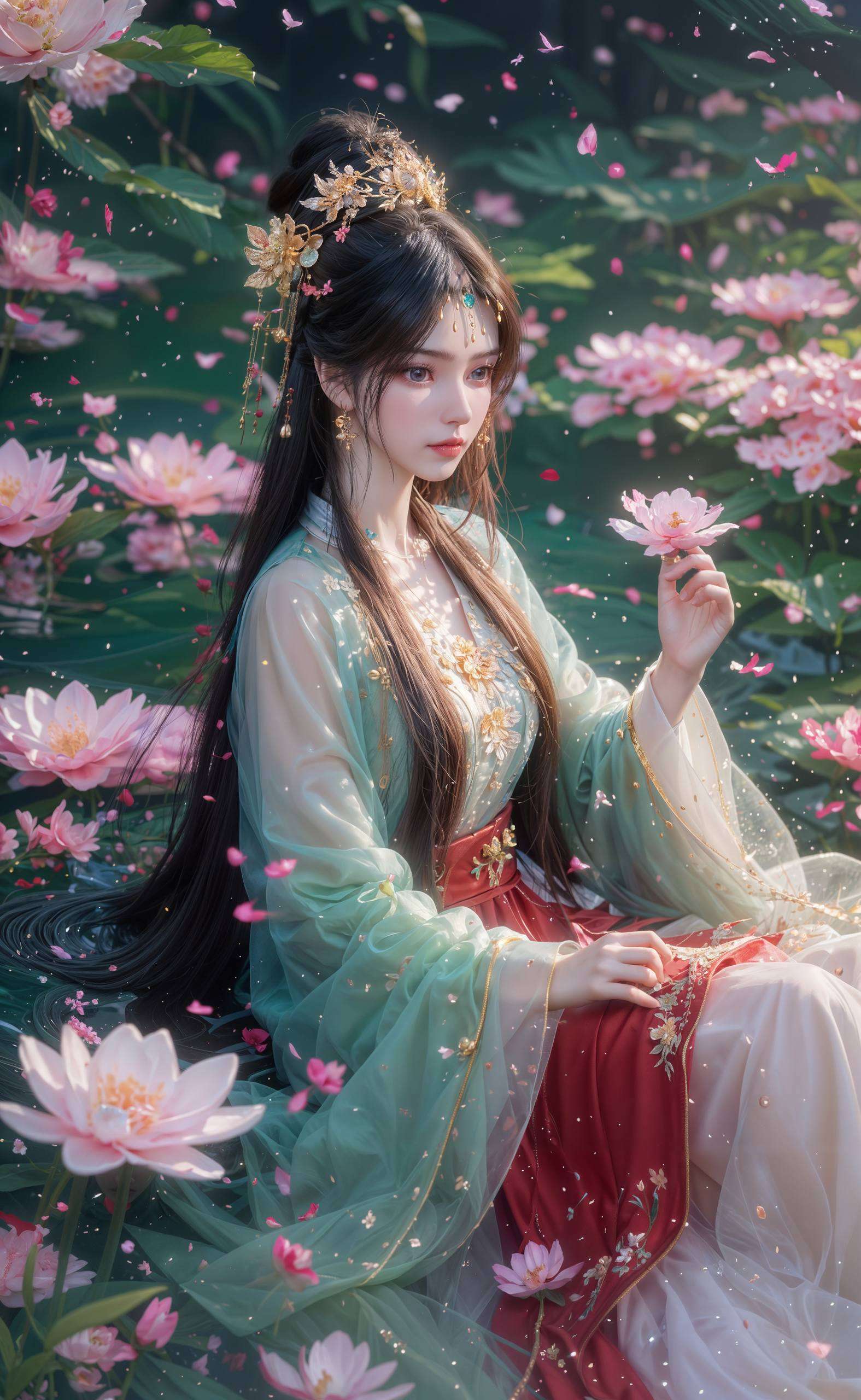 这位来自仙逆的国漫女神让人沉醉在那双深邃的眼眸中