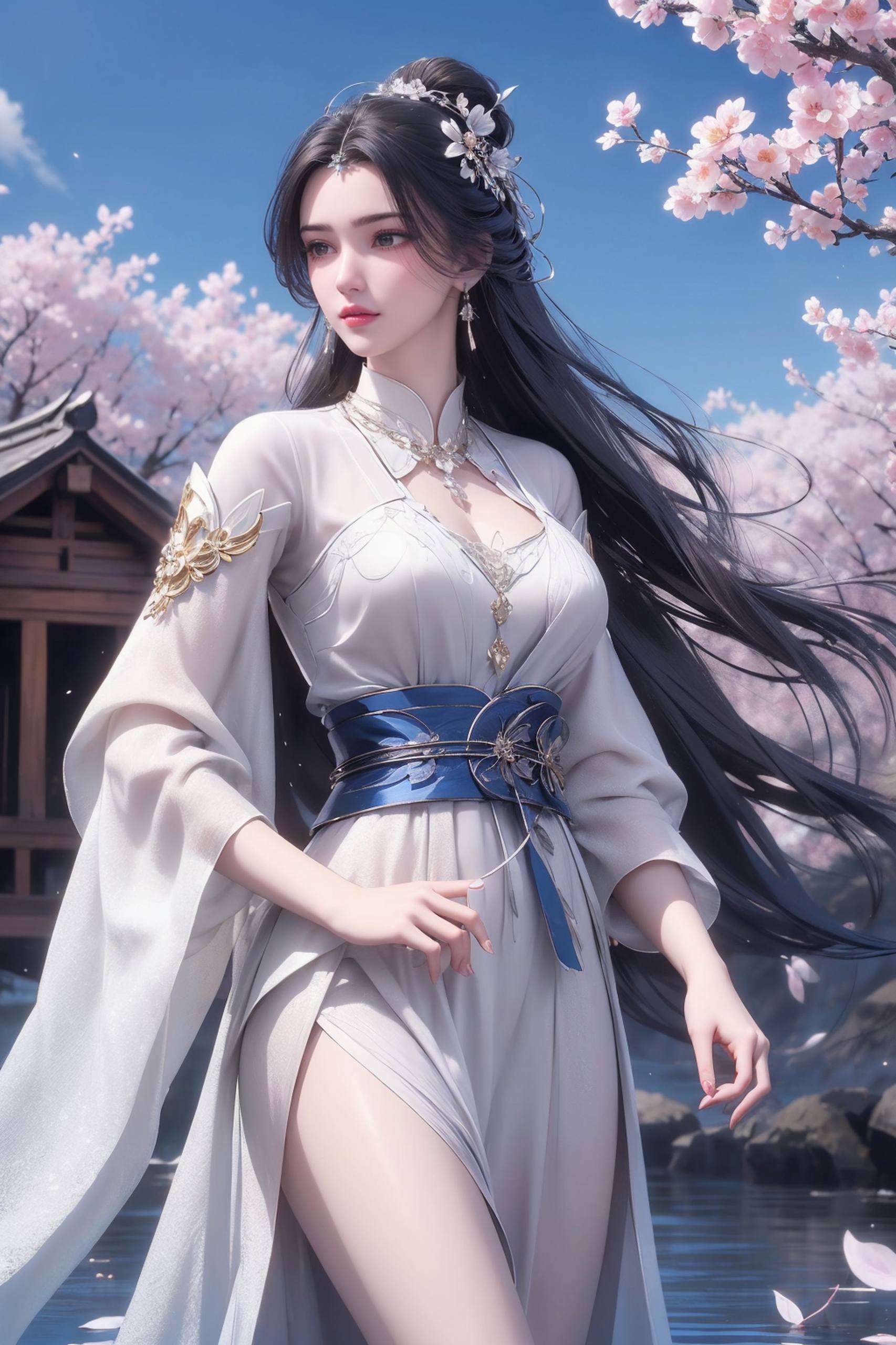 仿佛能让人穿越到那个玄幻的世界这位国漫中的仙逆女神