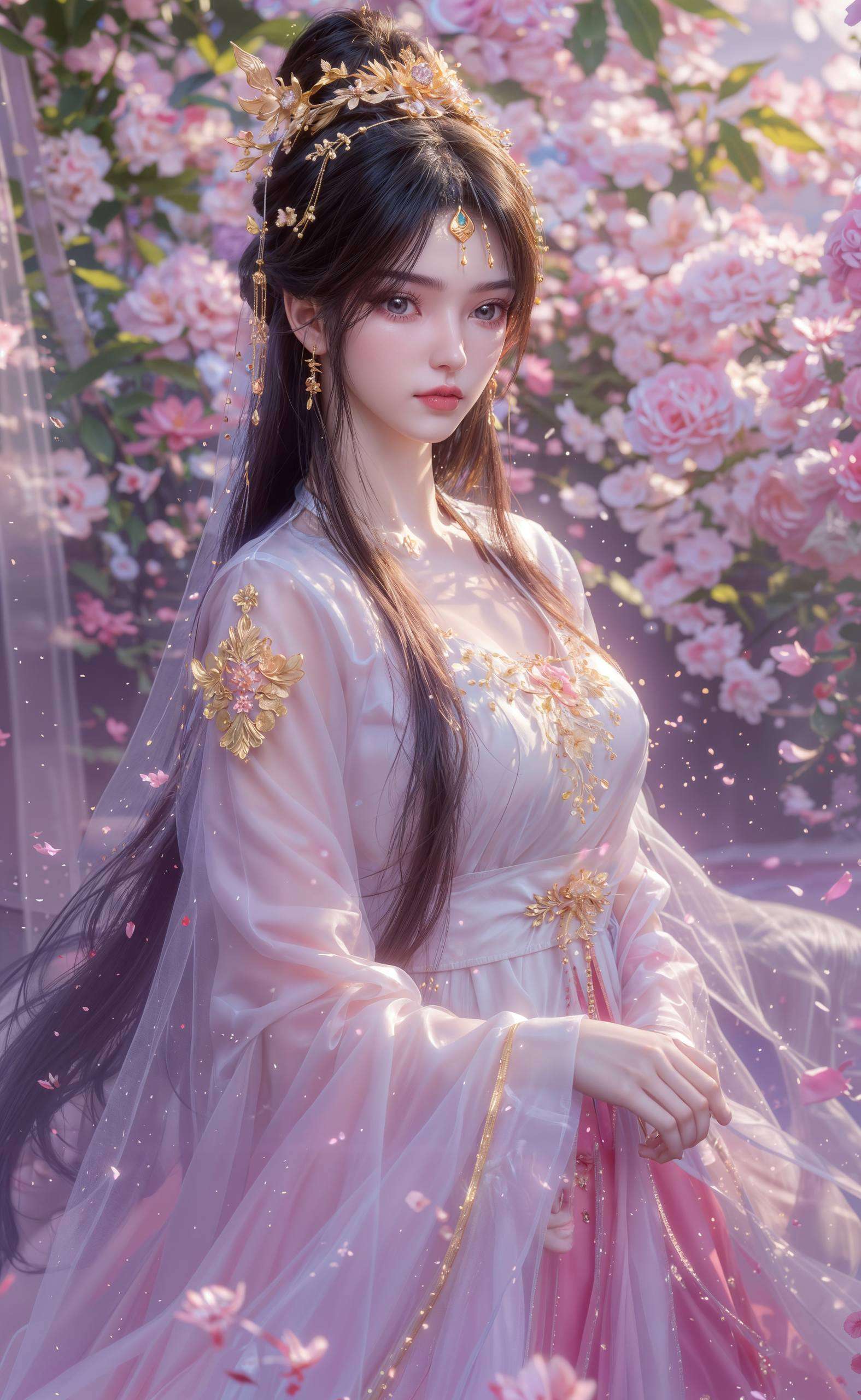 这样的国漫女神怎能不让人心动？快来收藏这份完美的李慕婉壁纸