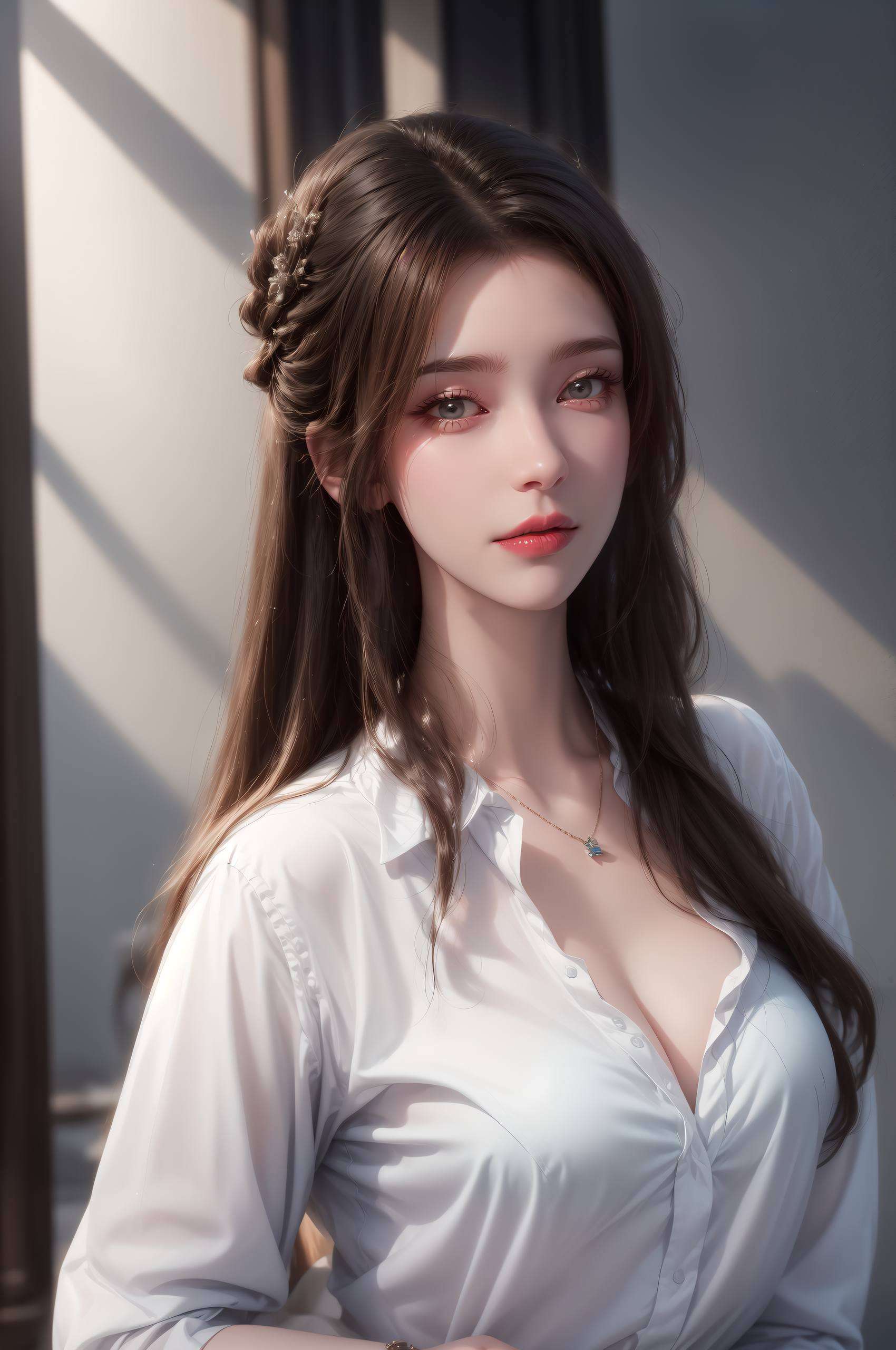 李慕婉仿佛从画中走出的古风美女