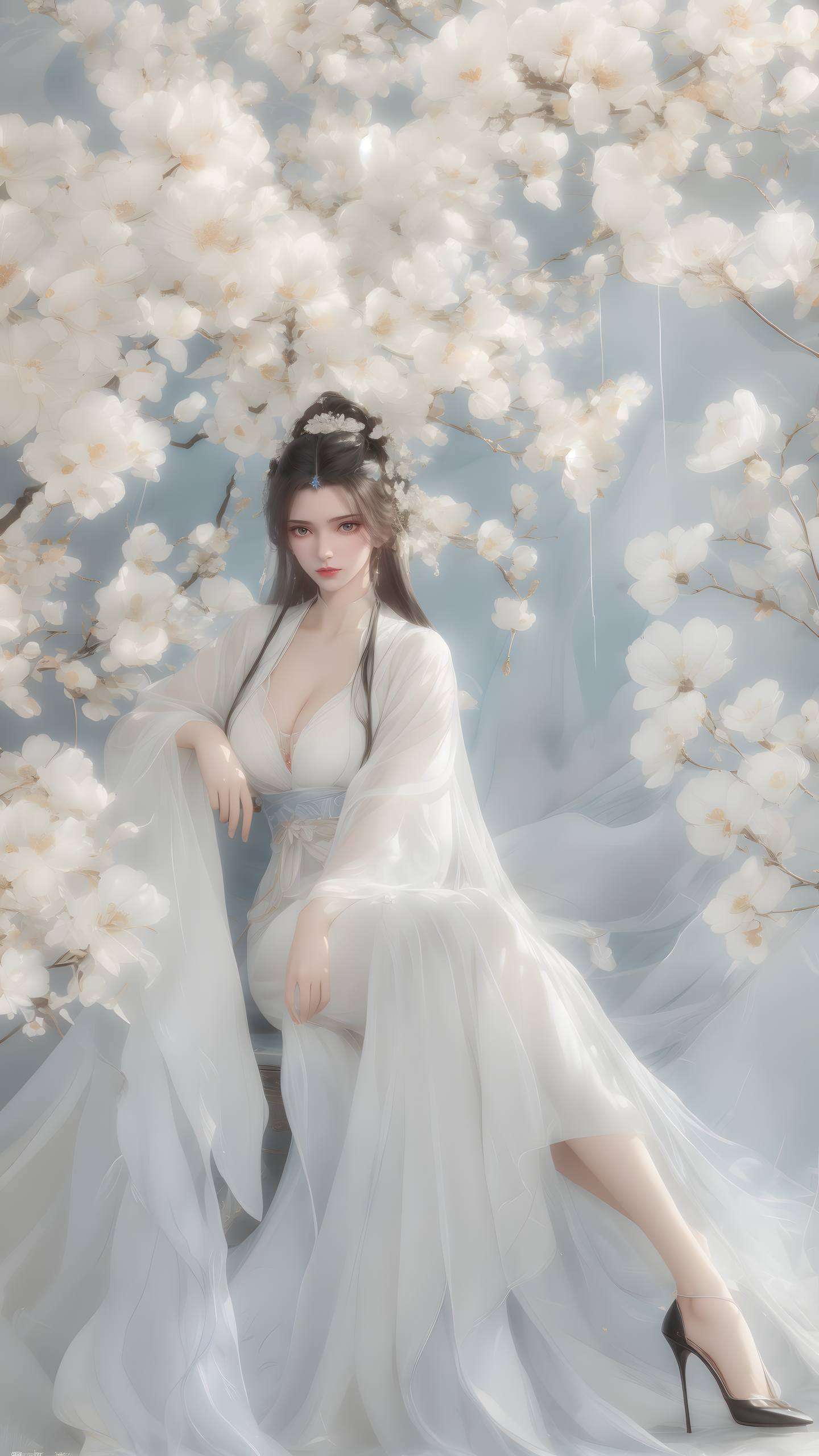 她的高清壁纸不仅展现了她那令人窒息的美丽以其绝美的容颜和优雅的气质征服了无数观众的心