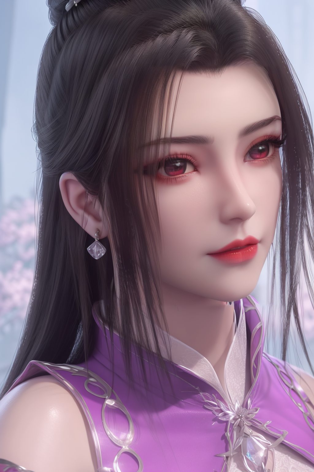 柳眉轻挑令人心驰神往