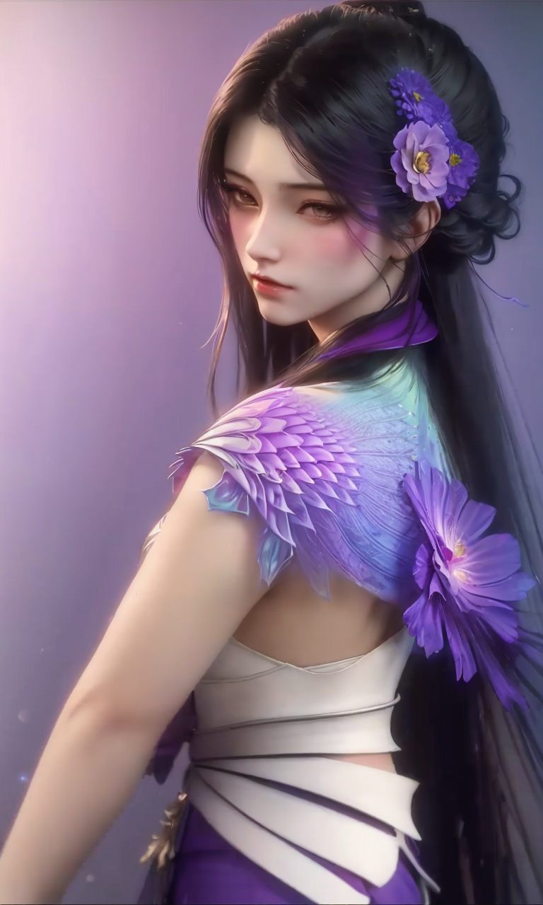 柳眉轻挑嘻嘻