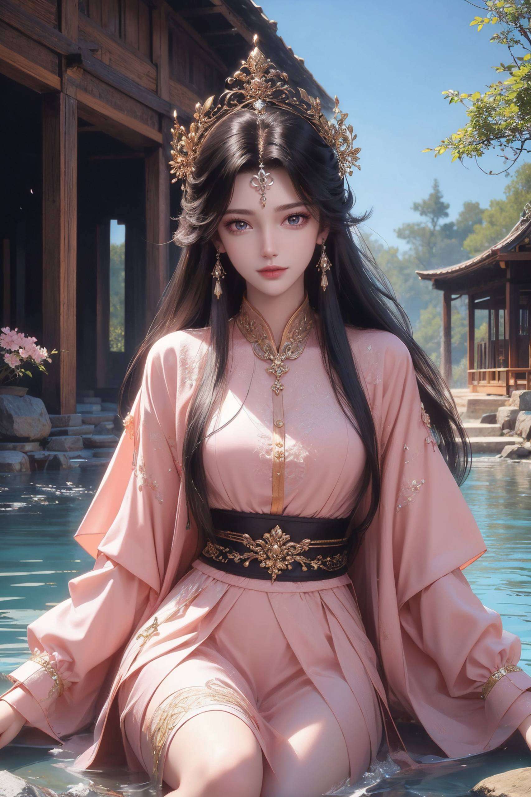 这位仙逆中的绝美仙子像素完美到让人怀疑是不是用仙法拍出来的