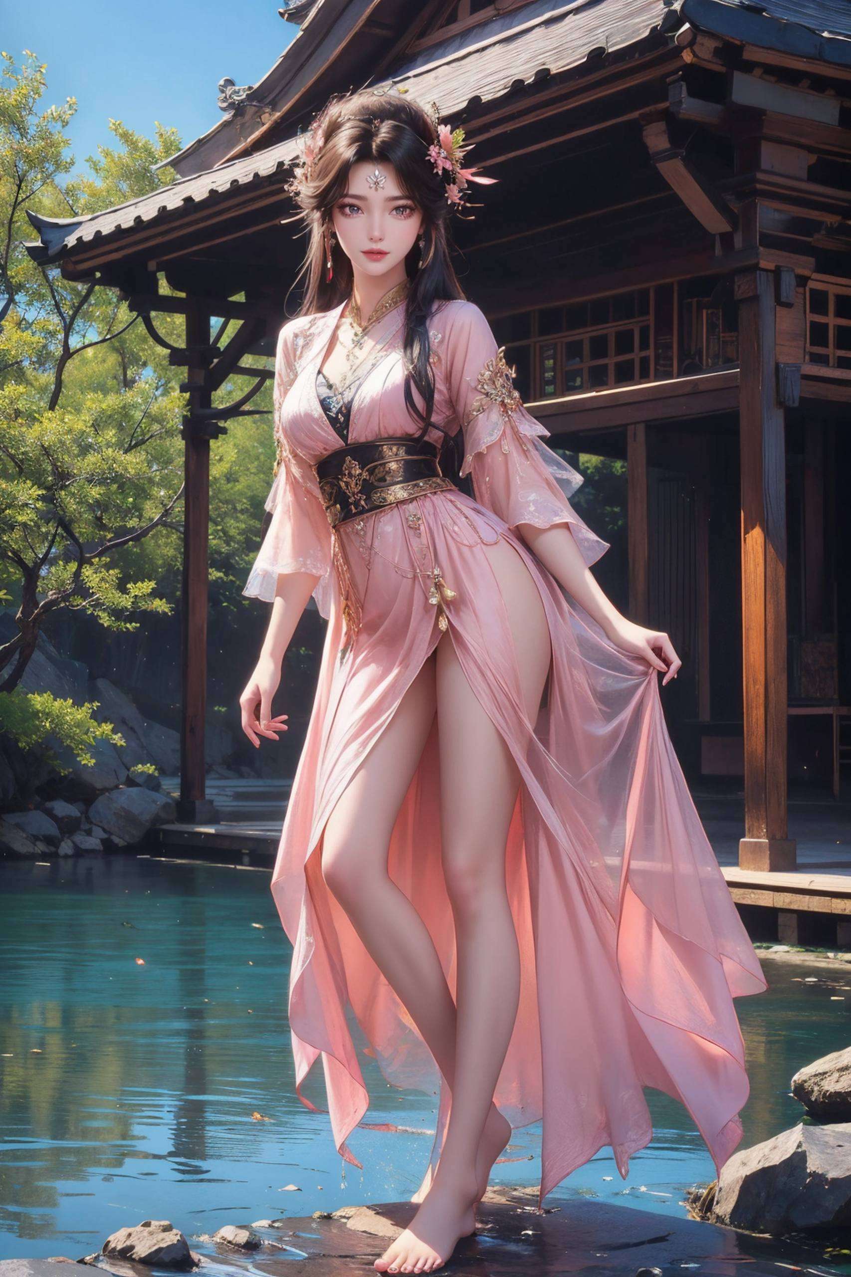 而她在仙逆的世界里
