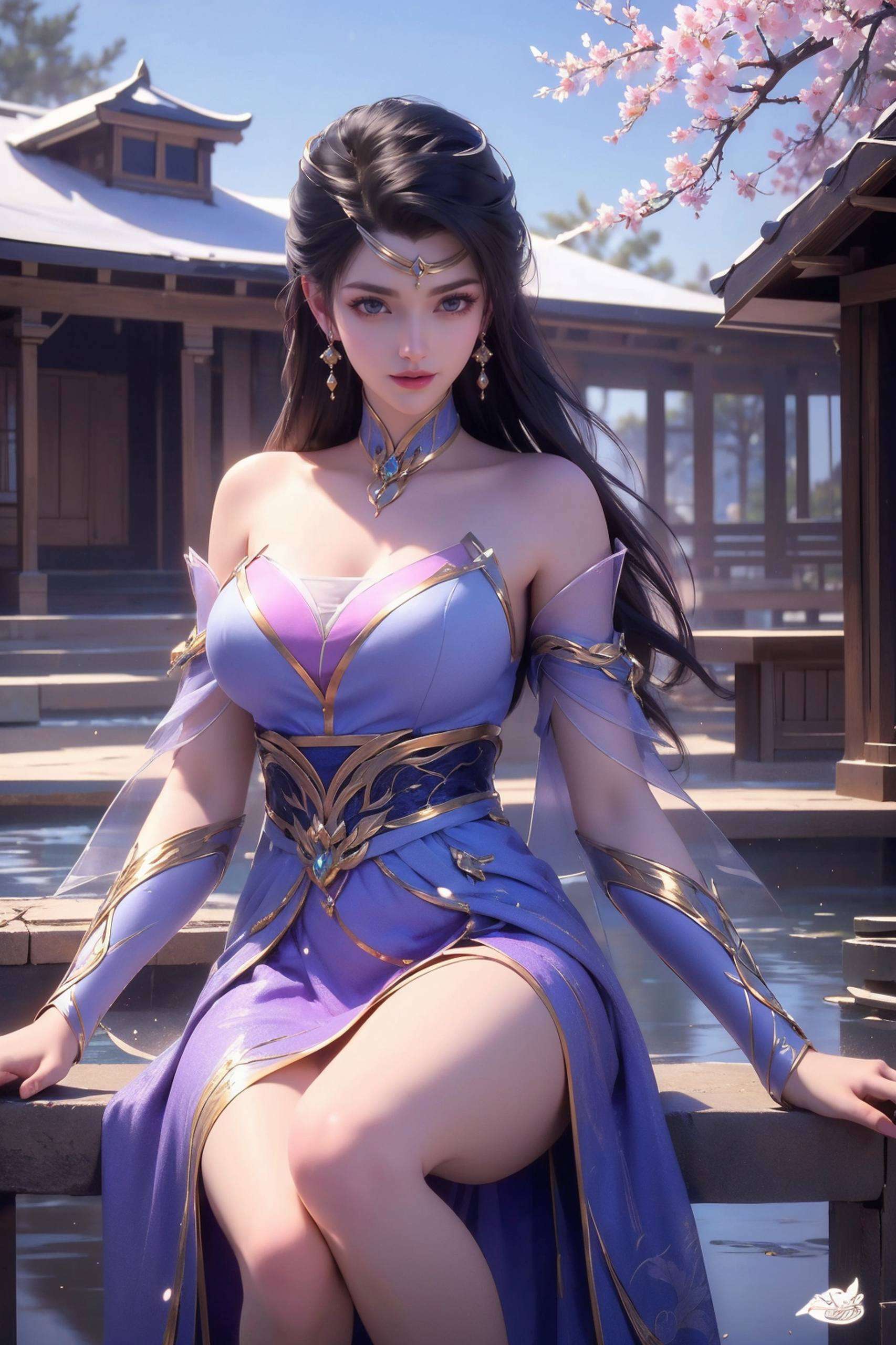 灵玉凝眸仙武传中之绝色