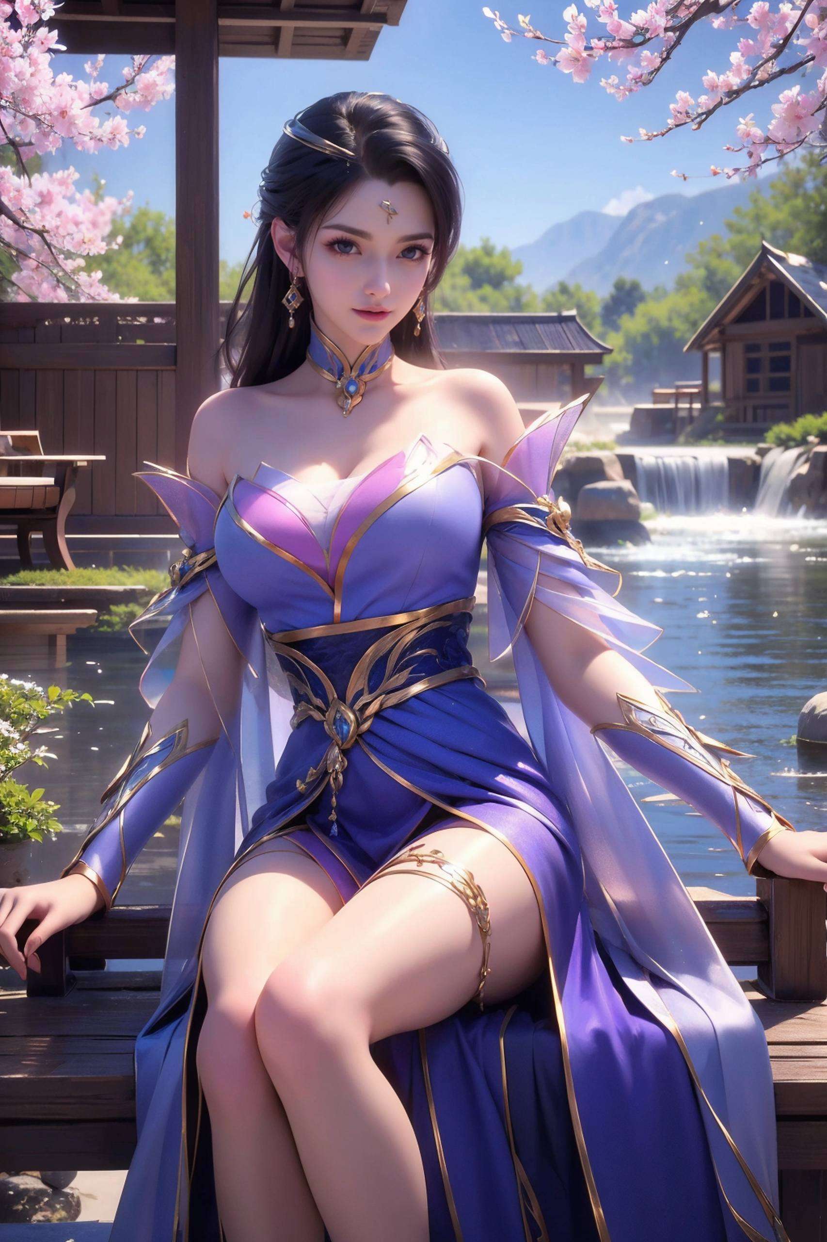 却又蕴含着毁灭性的力量她的每一次出手都如同舞蹈般优雅