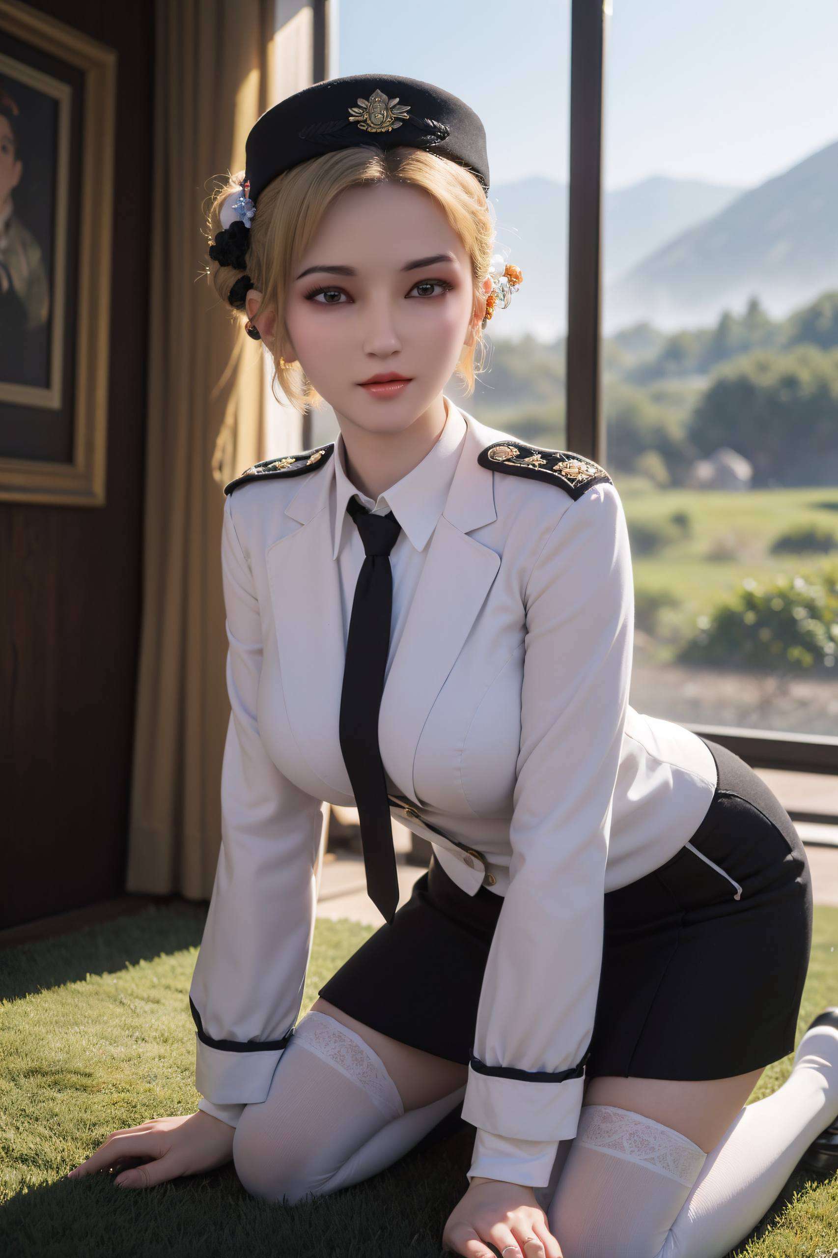 定格了那份不屈与优雅她的身影