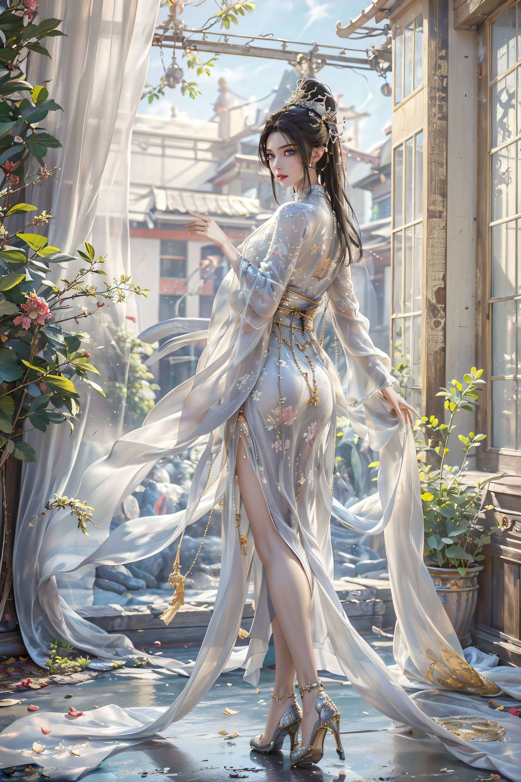 有了这样的壁纸感觉每天都能与女神共度美好时光