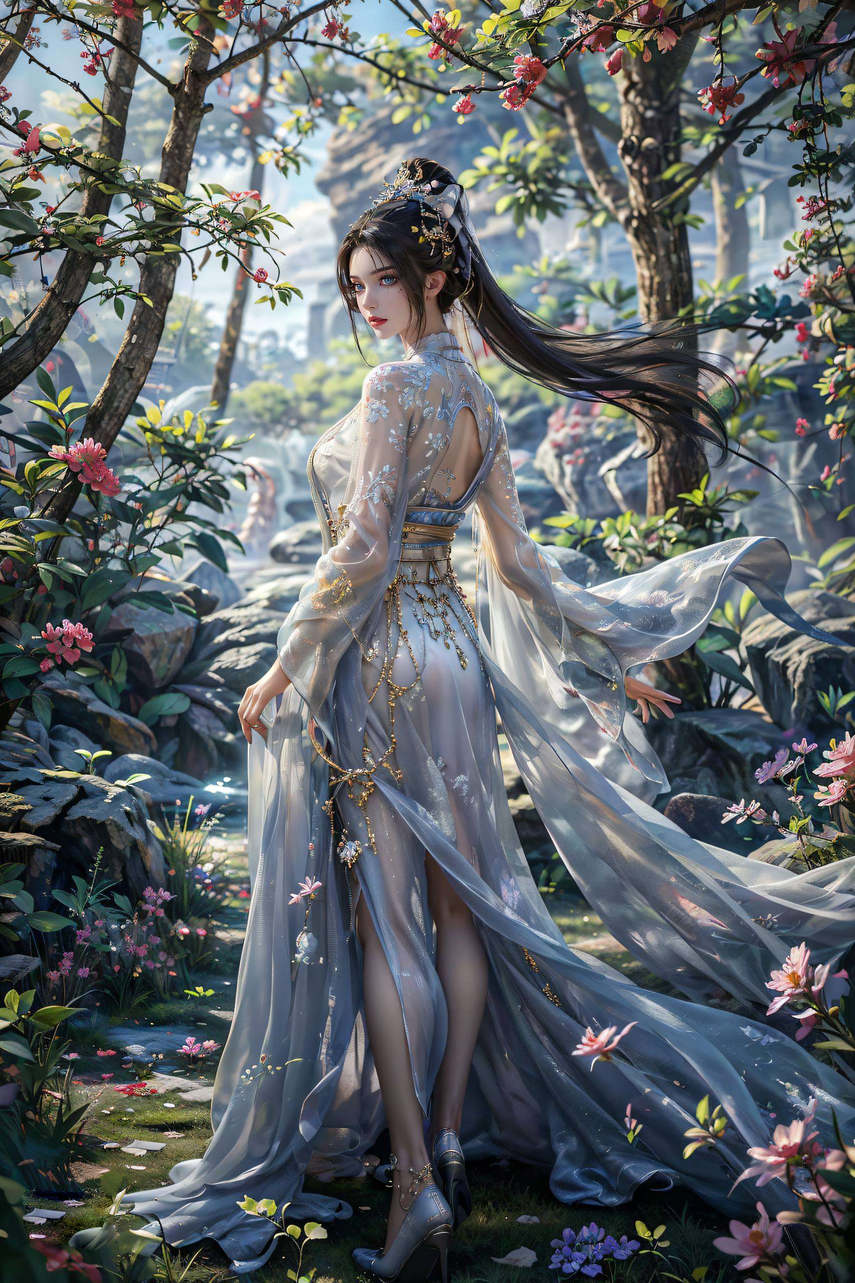 细节满满想要让你的手机桌面瞬间提升颜值吗？那就来看看这款永生方清雪全身壁纸吧！高清无码