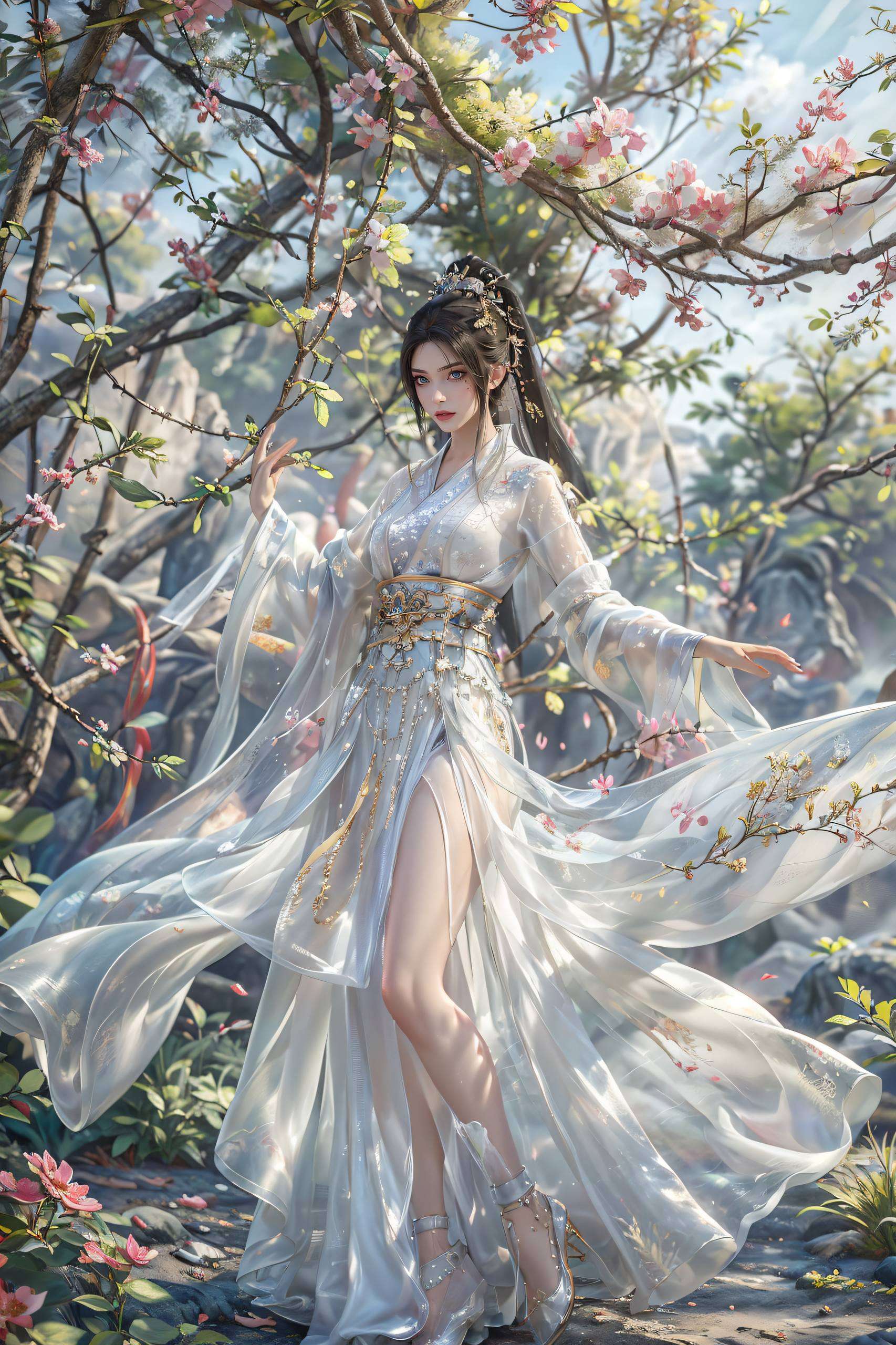 连气质都是玄幻级别的！她的壁纸一上iPad简直是视觉盛宴！