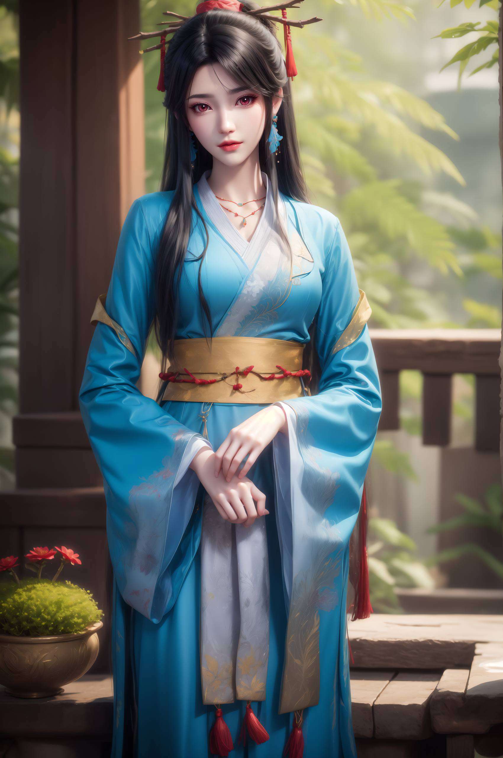 夭夭如同一朵不染尘埃的莲花智慧则让智者自愧不如