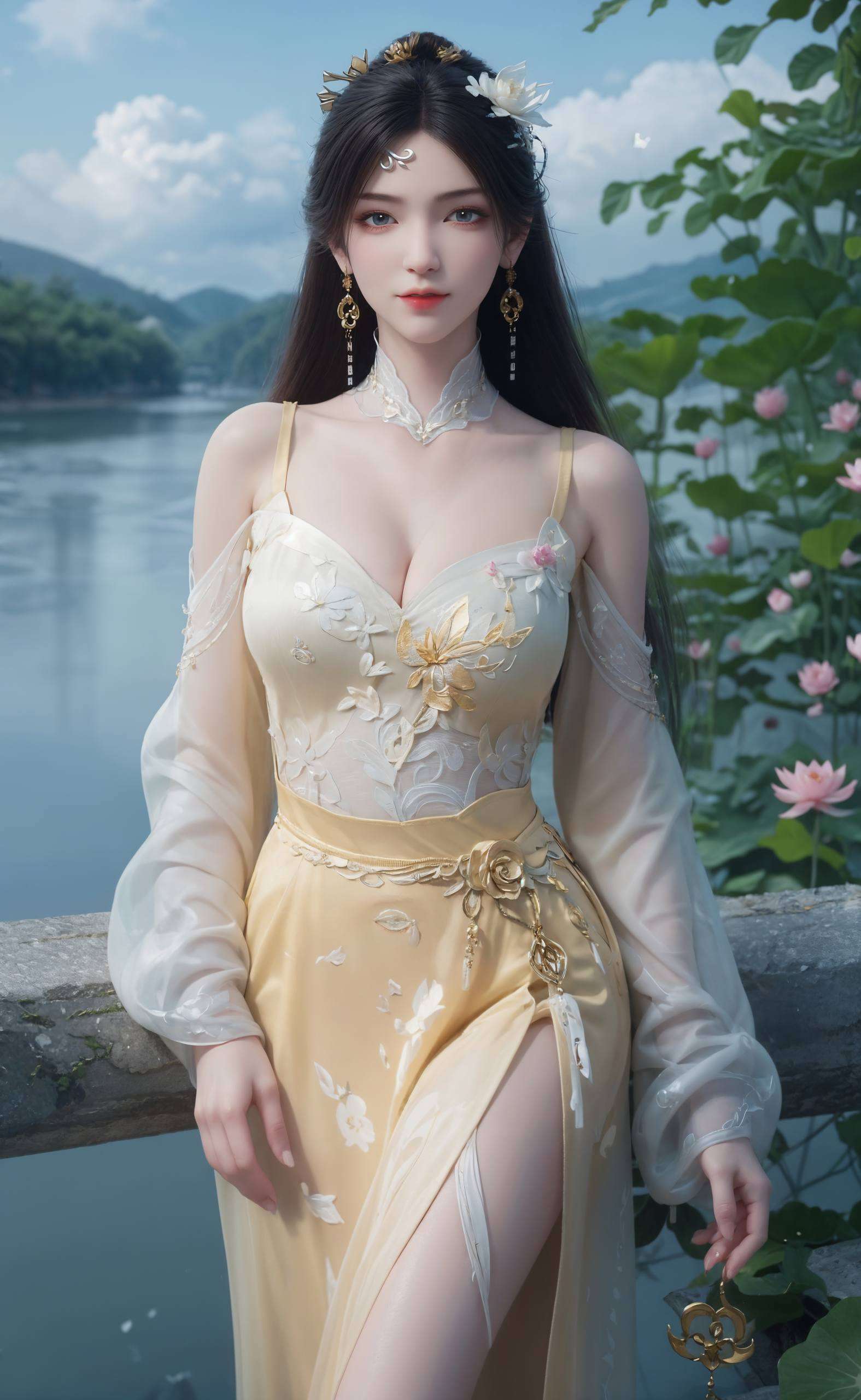 让你的屏幕也充满这份独特的魅力！这可是国漫女神的夏日风情啊！想象一下