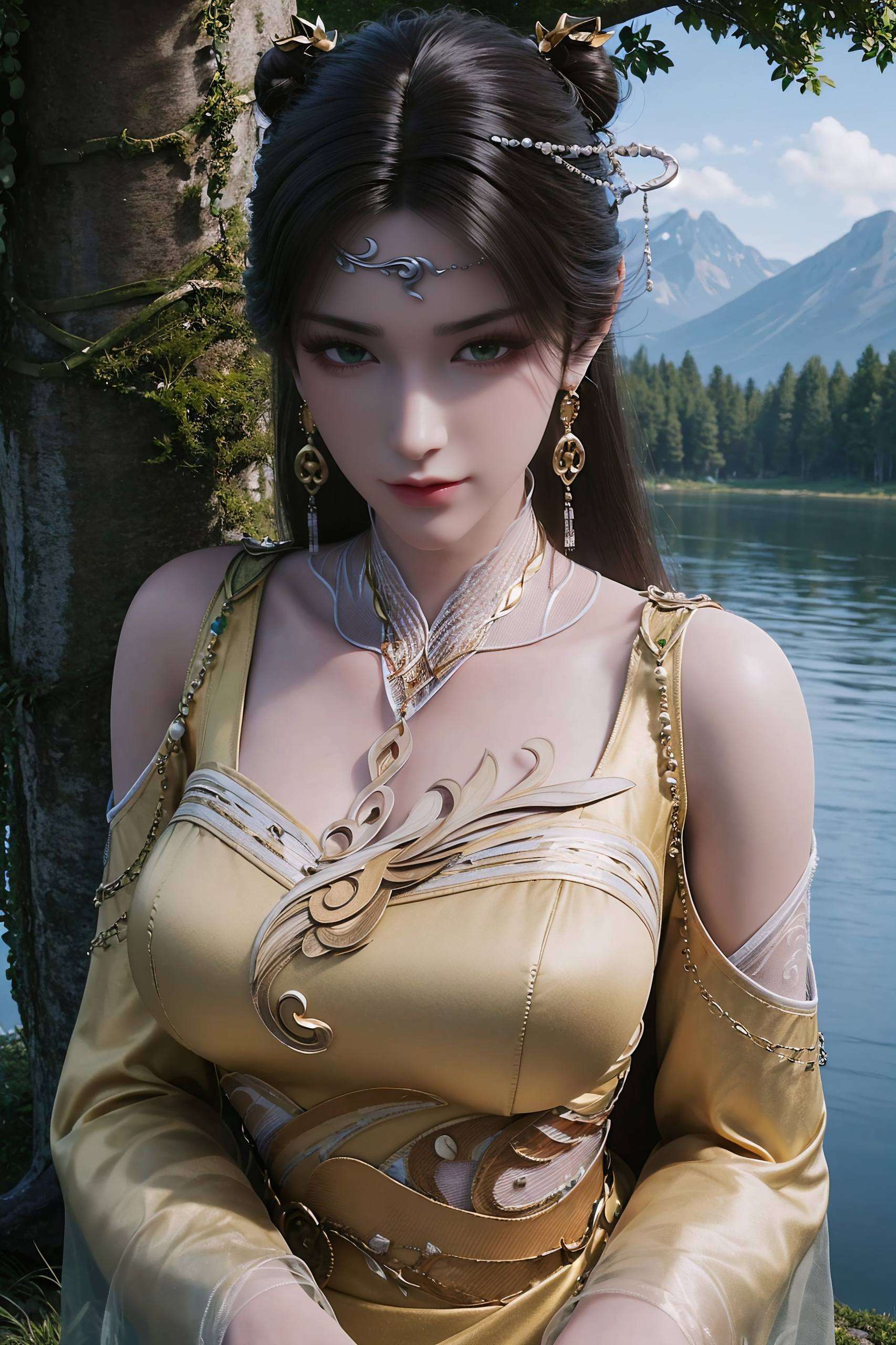 金瓶儿动漫中的绝世佳人