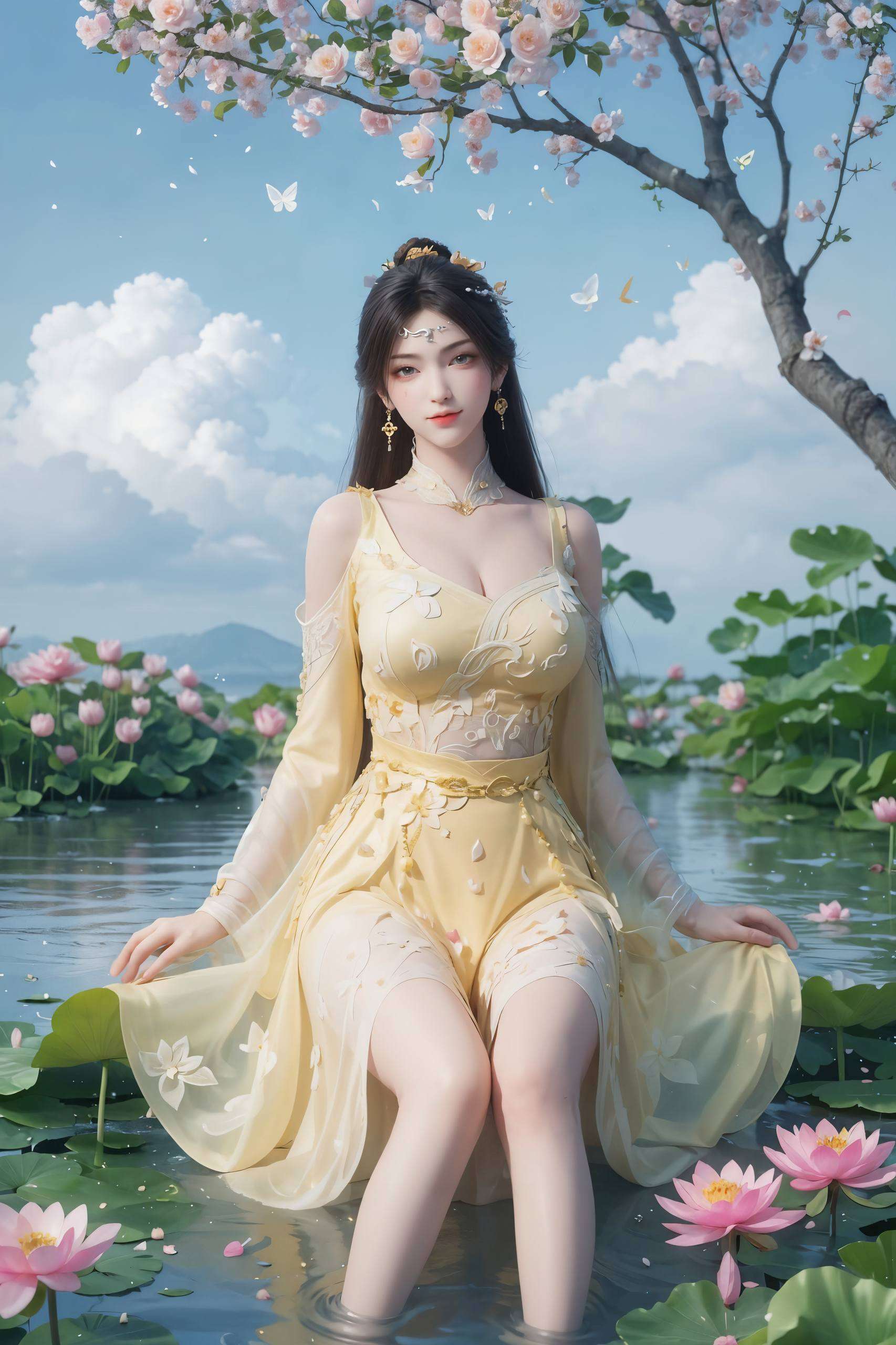 每一次的回眸都足以让人心跳加速她的侧脸在4K超清壁纸中更显神秘与诱惑