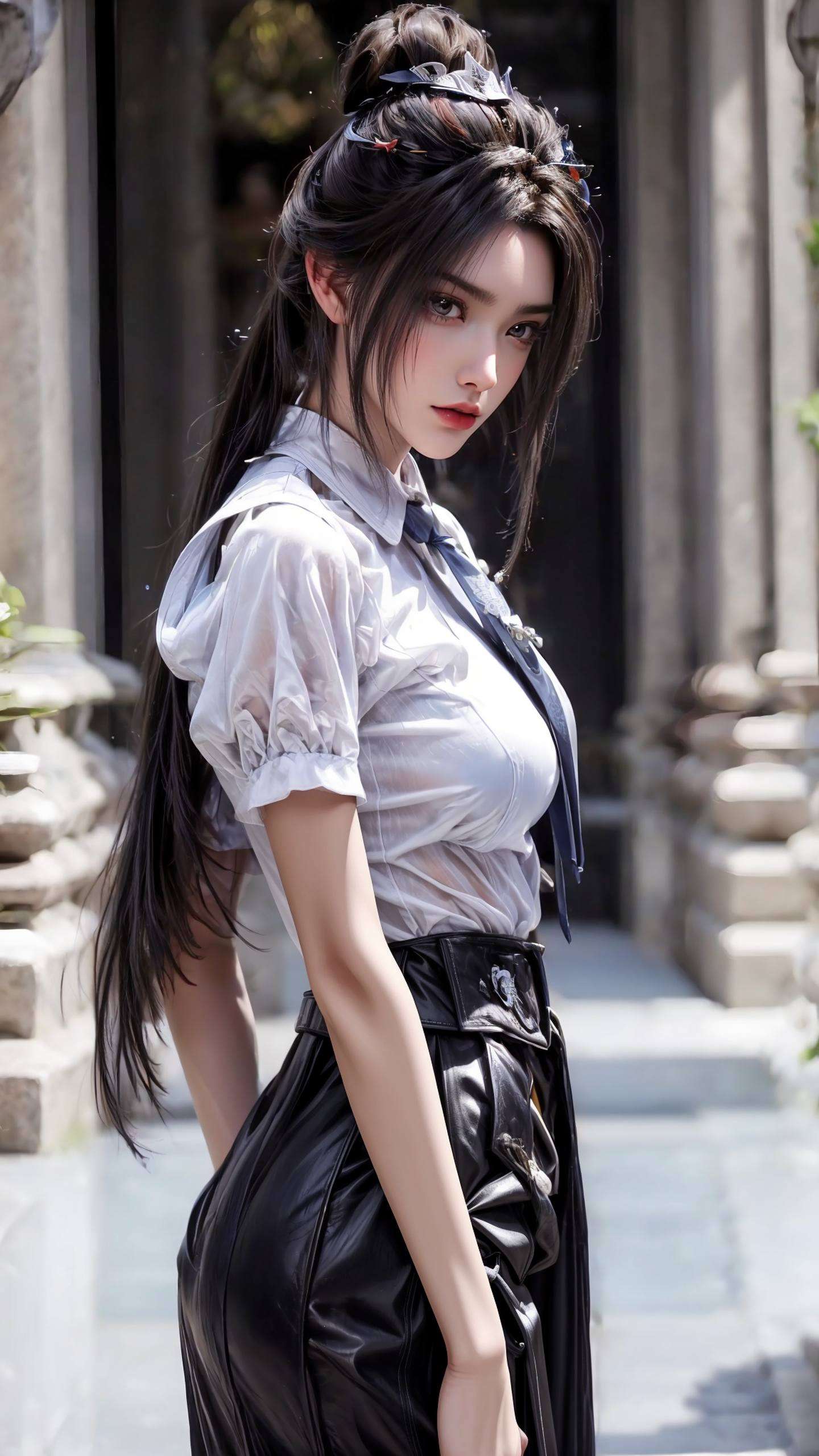 但谁知道她私下里是不是个爱玩的小仙女呢？说不定她正在用她的完美像素平板陆雪琪